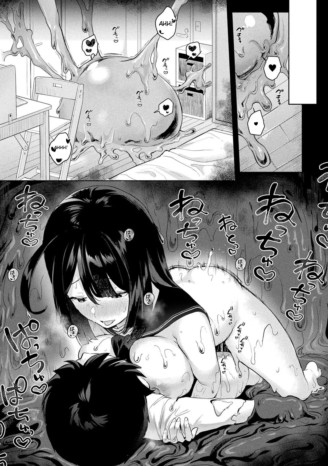 Neneki Shoujo page 45 - futanari transformation hentai manga - read online free