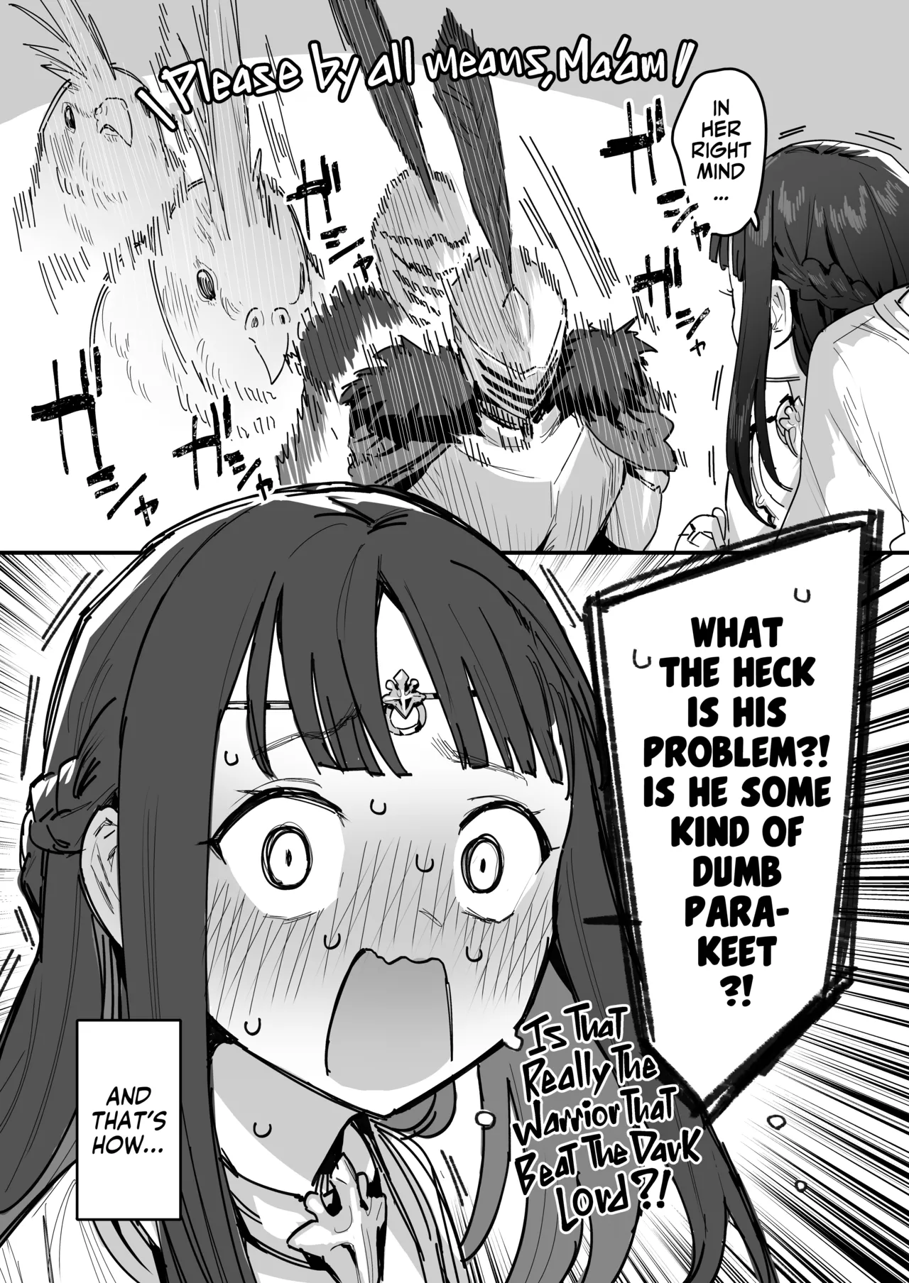 Yuusha to Hime to Okaa-sama!? | Princess & Queen Double Whopper?! + Omake - Page 10