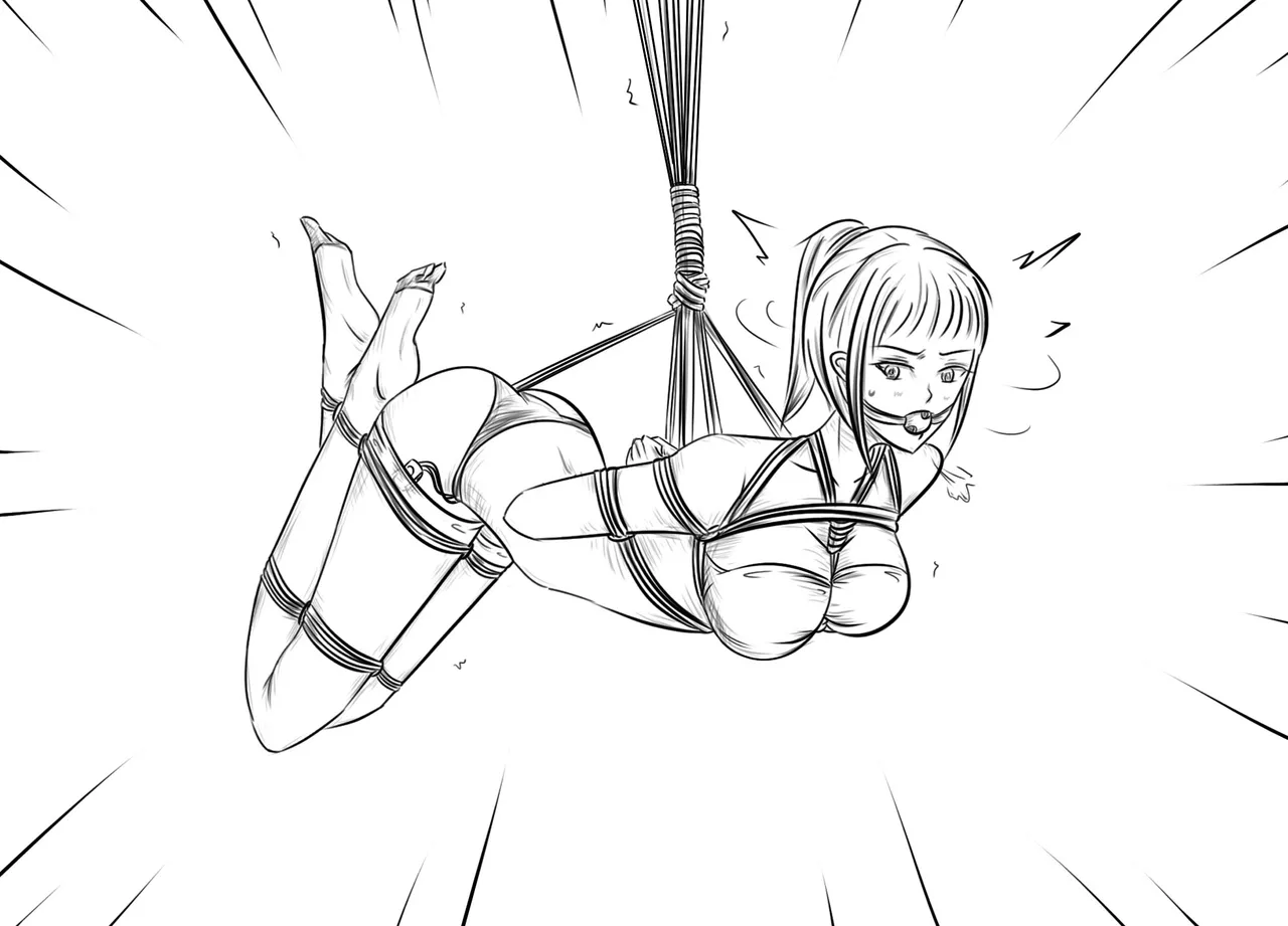 拘束学院 page 35 - gag bondage hentai manga - read online free