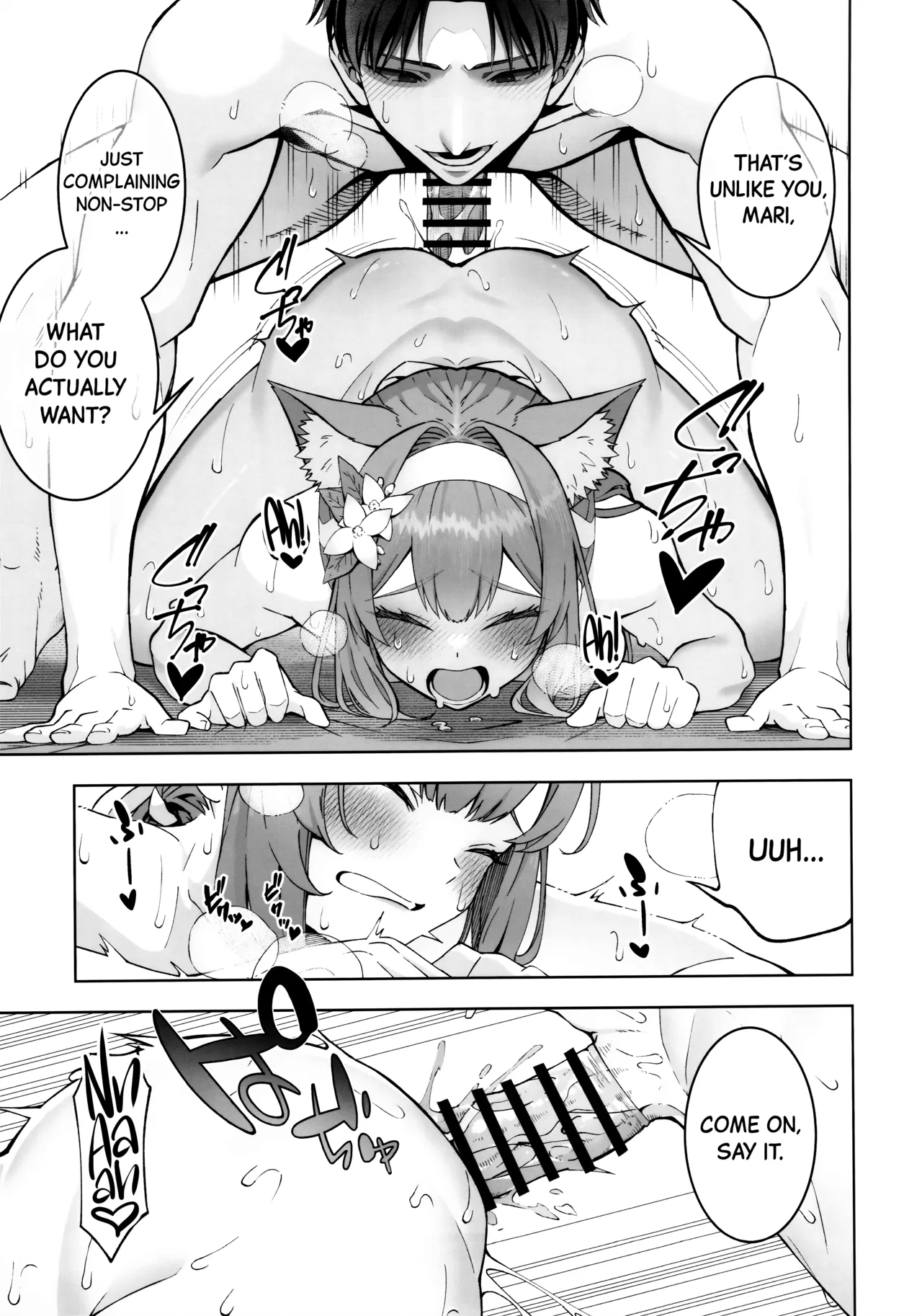Iochi Mari wa Furachi na Mari | Iochi Mari being a Naughty Mari page 22 featuring mari iochi blue archive parody - squirting anal hentai manga - read online free