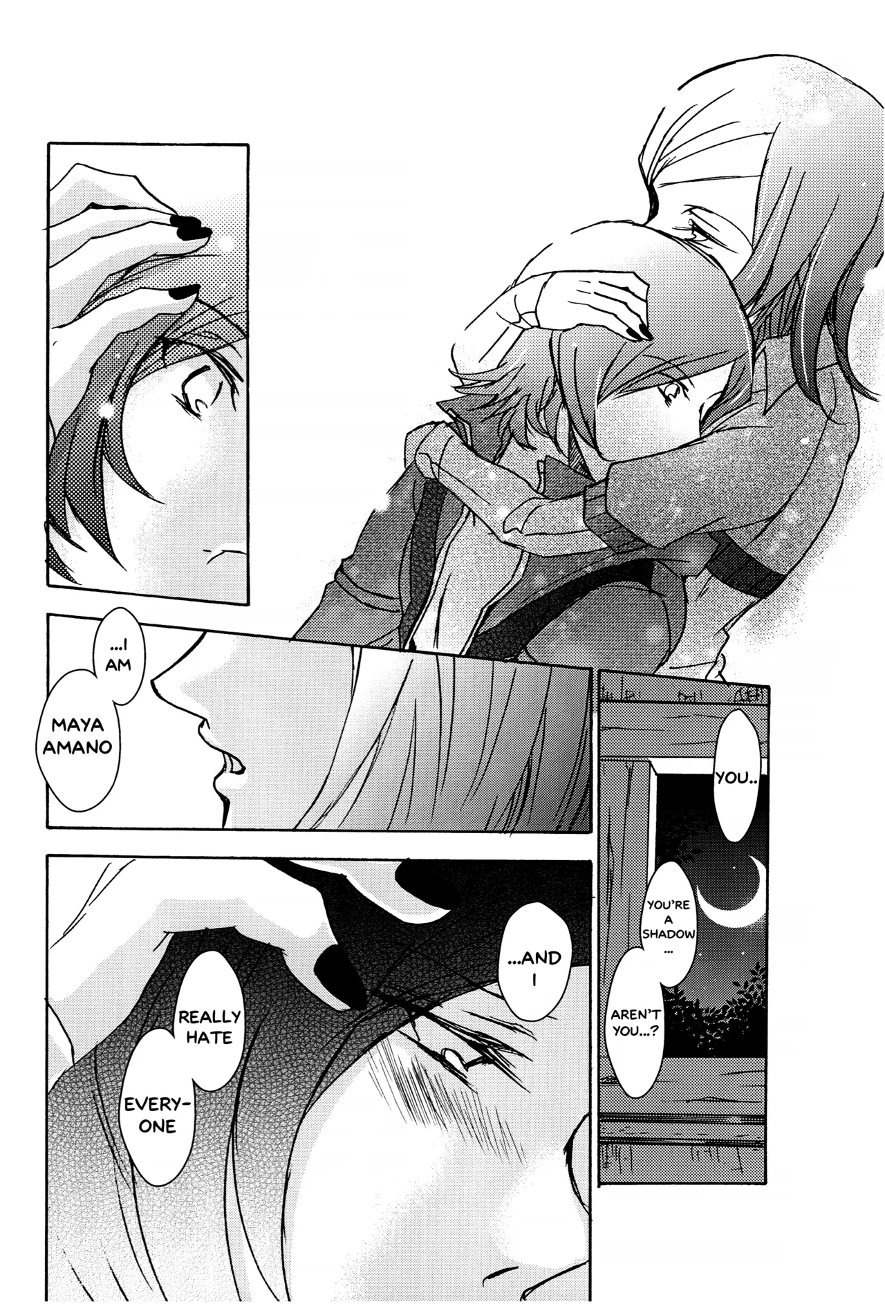 PUNISHMENT TO BETRAYAL SNARL TO THE MOON page 36 featuring maya amano persona 2 parody - read online free