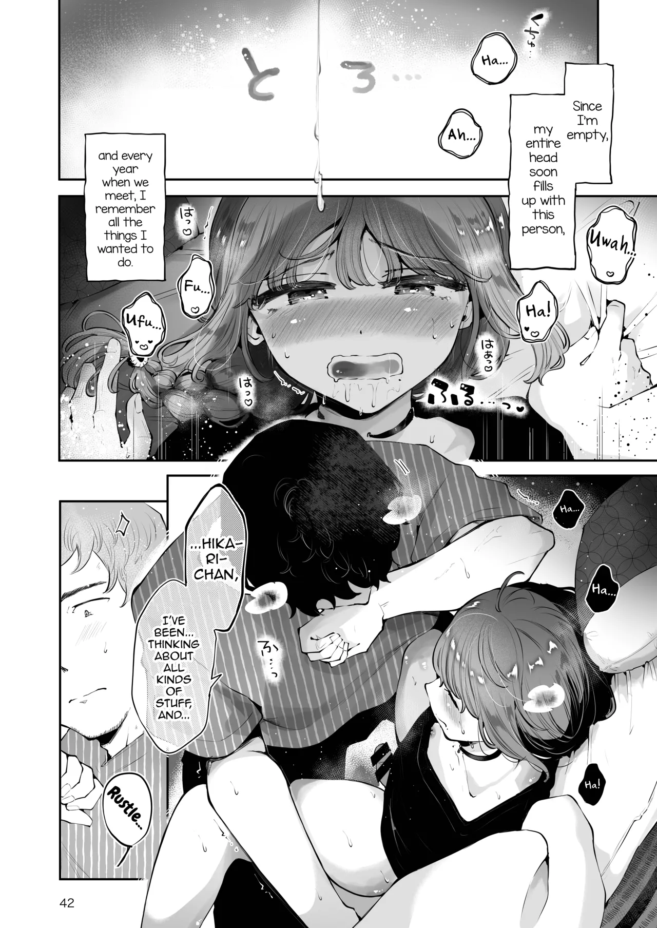 Toomawari no Yoru page 41 original parody - kissing story arc hentai manga - read online free