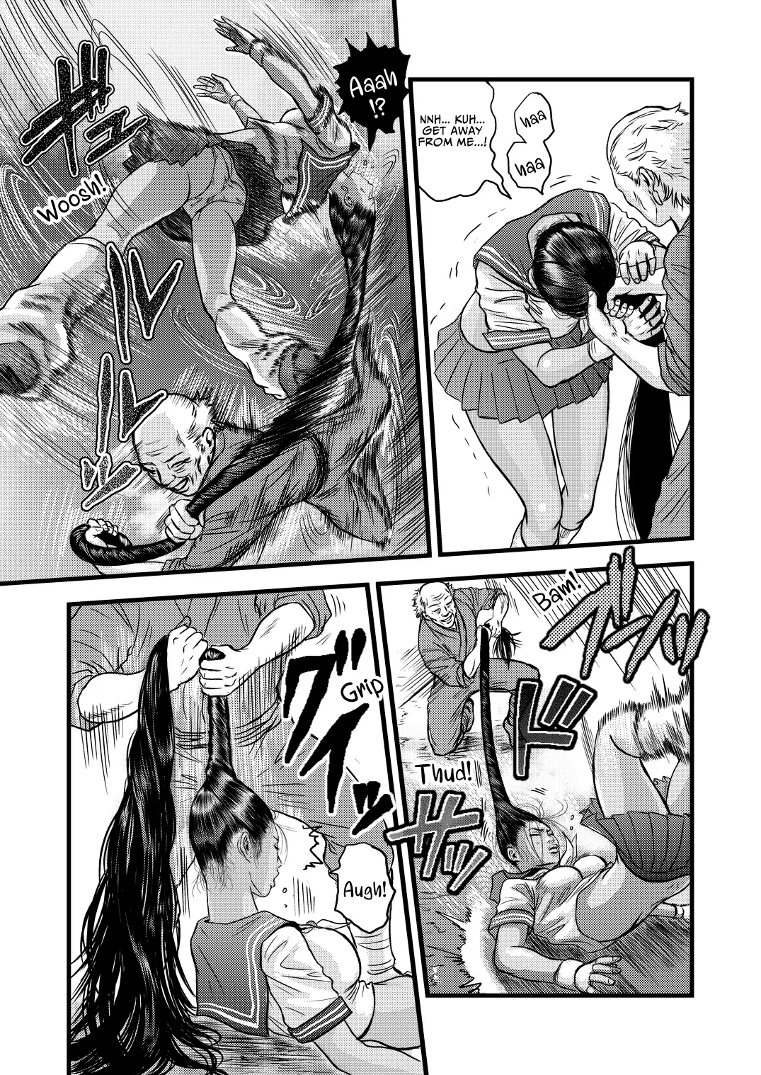 黒髪の不覚 其の一 page 12 featuring kanu unchou ikkitousen parody - pregnant schoolgirl uniform hentai manga - read online free