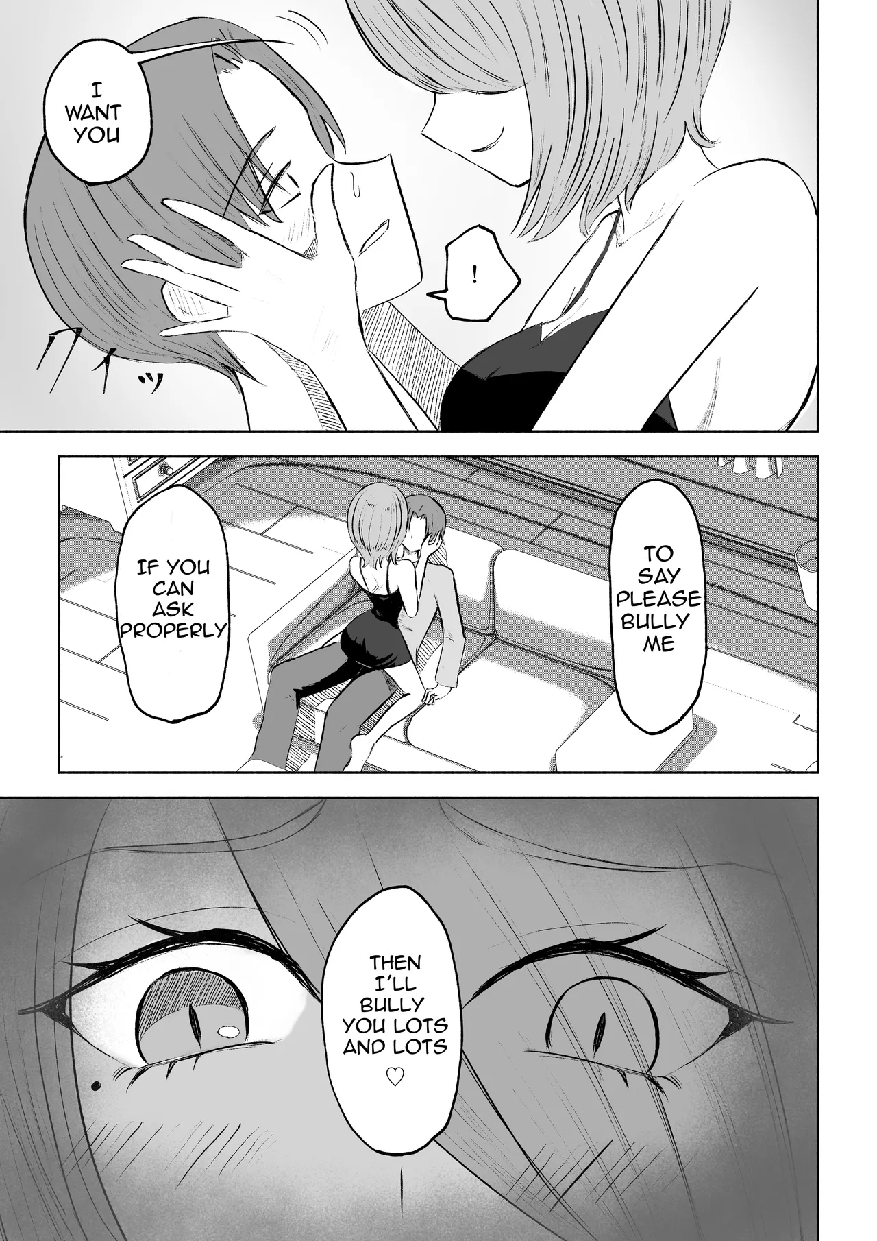 Onna Tomodachi no Isu ni Naru | Becoming my Female Friend's Chair page 19 original parody - femdom foot licking hentai manga - read online free