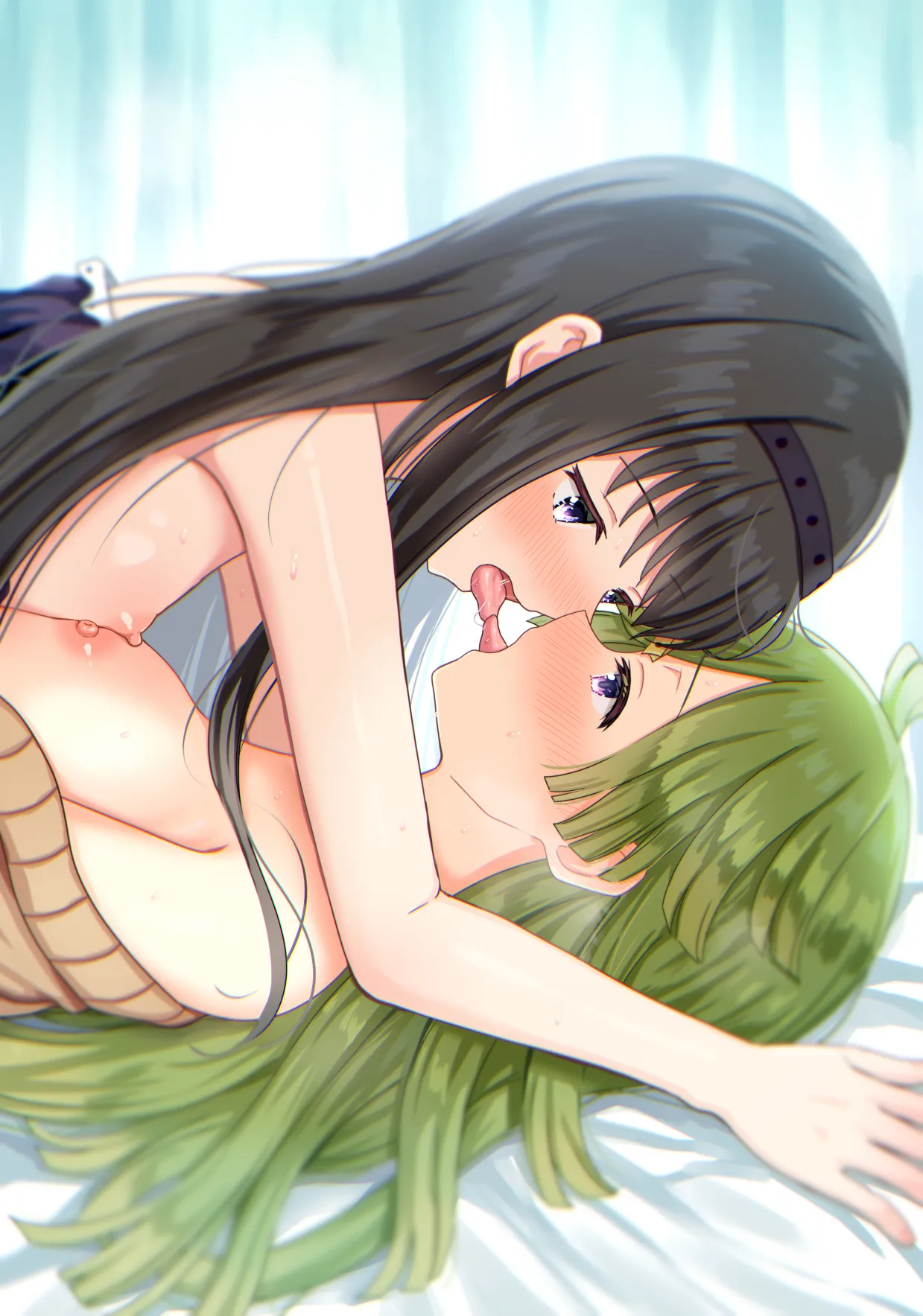 HomuBayu page 39 featuring homura akemi puella magi madoka magica side story magia record parody - futanari full color hentai manga - read online free