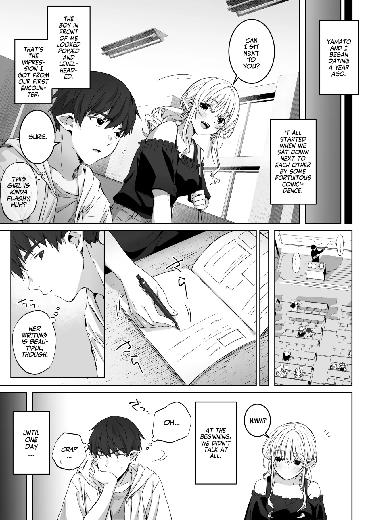 Ecchi no Toki Dake, Chotto S. page 11 original parody - squirting elf hentai manga - read online free