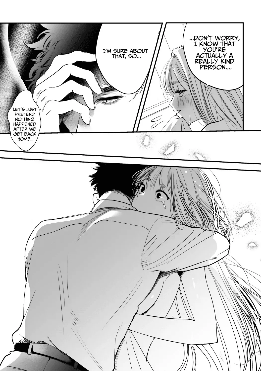 [Rewr] Kaerenai Futari ~Taifuu no Yoru, Akogare no Senpai to...Aibeya Dekiai Nama Koubi~ | They Can't Go Back ~Alone with Senpai on a Typhoon Night~ [English] page 51 original parody - kissing big breasts hentai manga - read online free