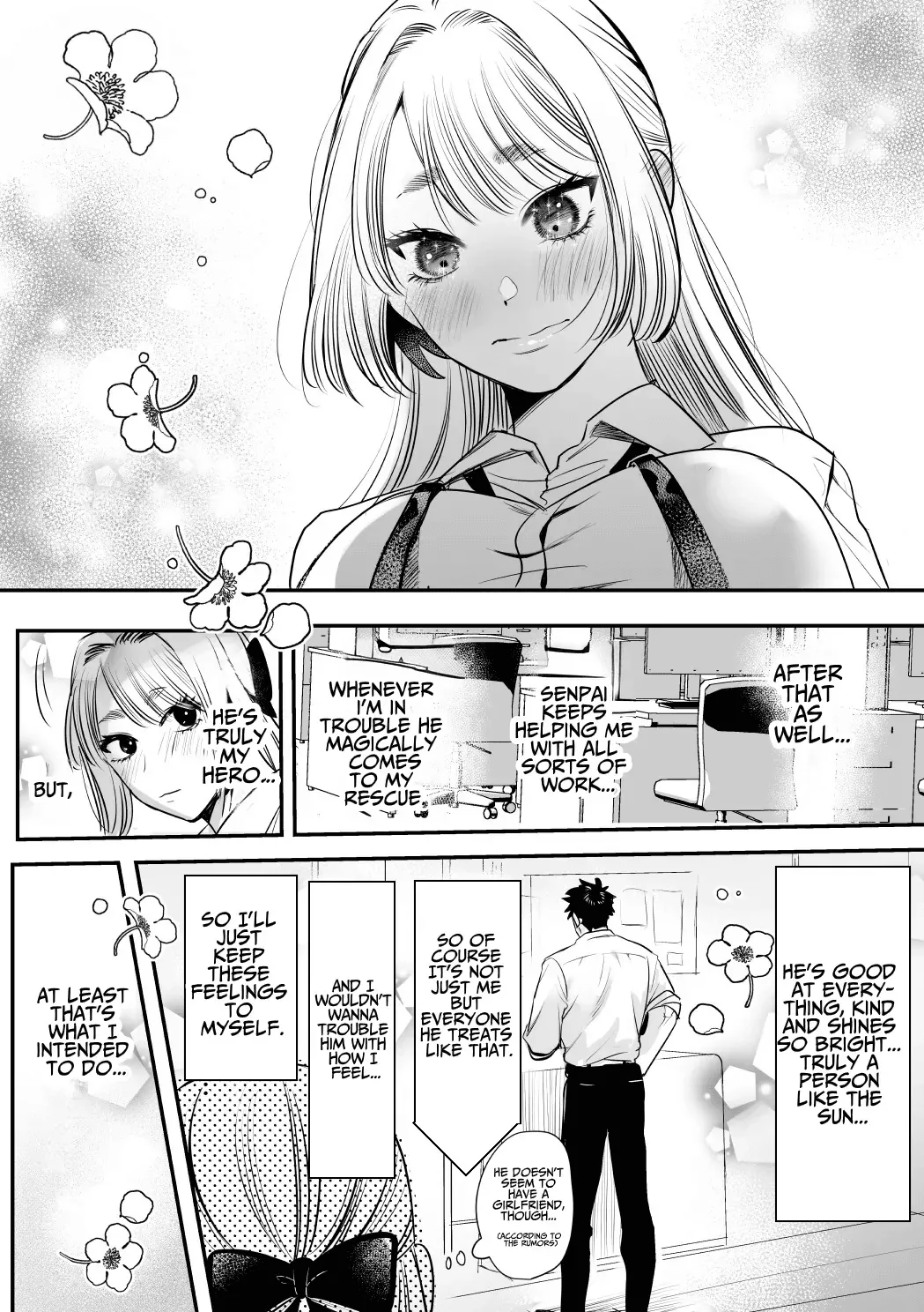 [Rewr] Kaerenai Futari ~Taifuu no Yoru, Akogare no Senpai to...Aibeya Dekiai Nama Koubi~ | They Can't Go Back ~Alone with Senpai on a Typhoon Night~ [English] page 9 original parody - kissing big breasts hentai manga - read online free