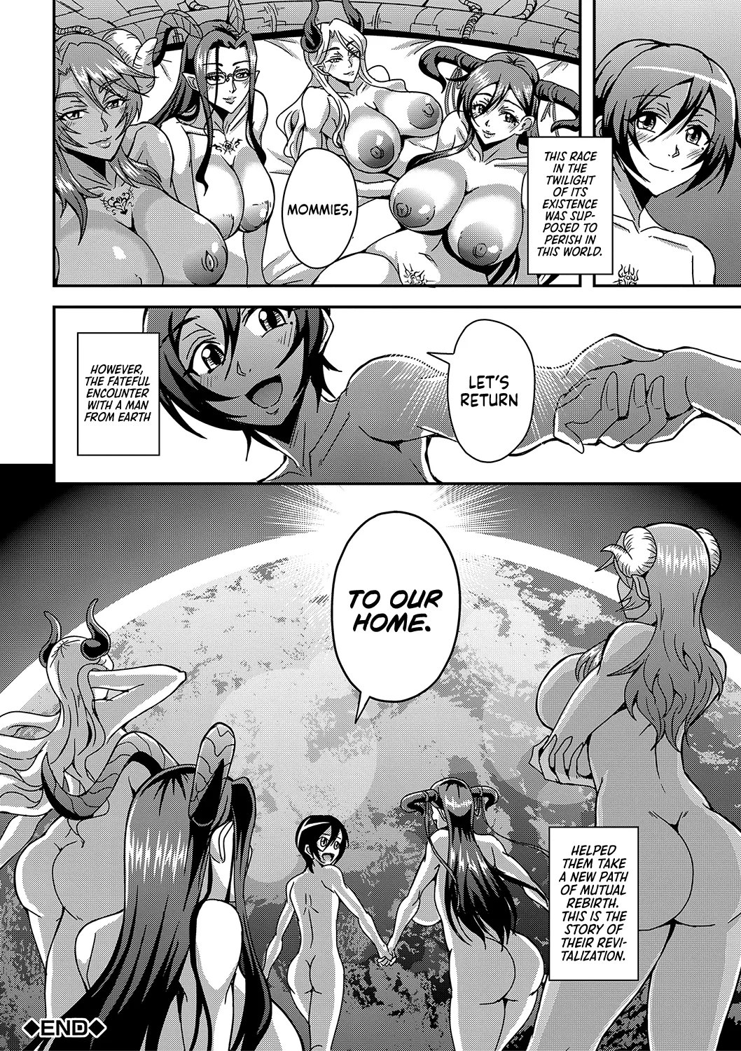 Boku to Succubus Mama-tachi to no Harem Life page 177 - milf big breasts hentai manga - read online free