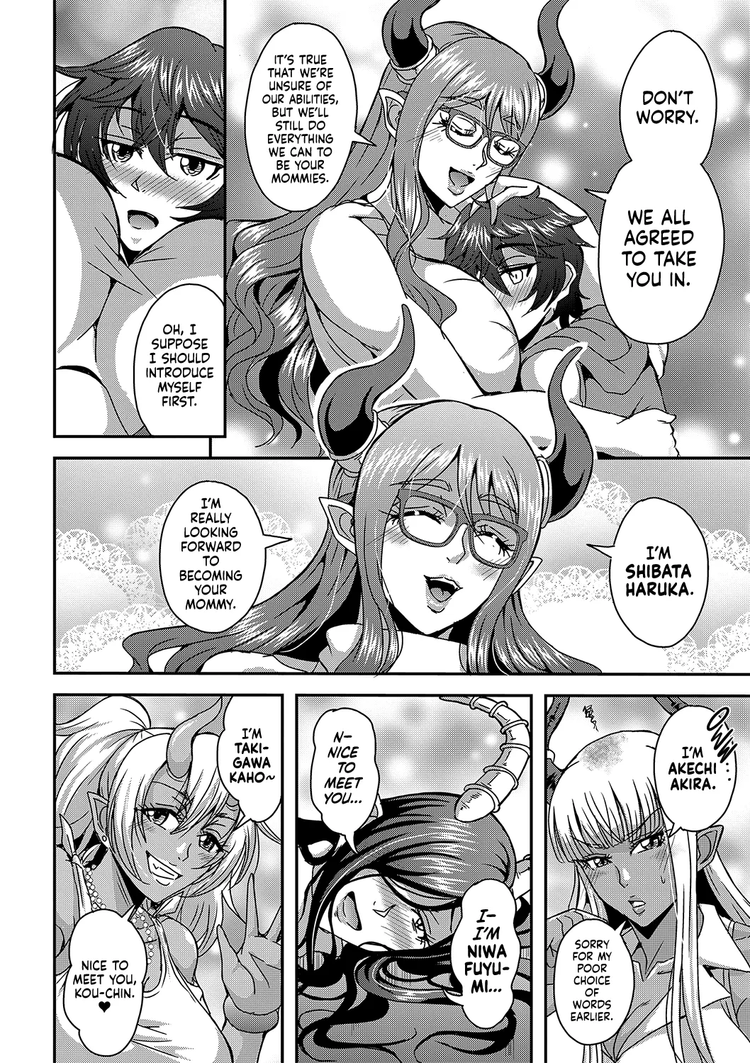 Boku to Succubus Mama-tachi to no Harem Life page 205 - milf big breasts hentai manga - read online free