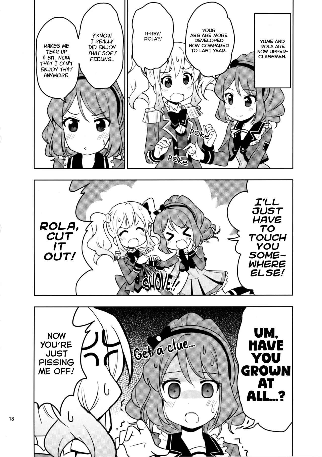Sakuraba Rola ga Medetai Tai! | Sakuraba Rola Wants to Fall in LOVE! page 20 aikatsu parody - females only hentai manga - read online free