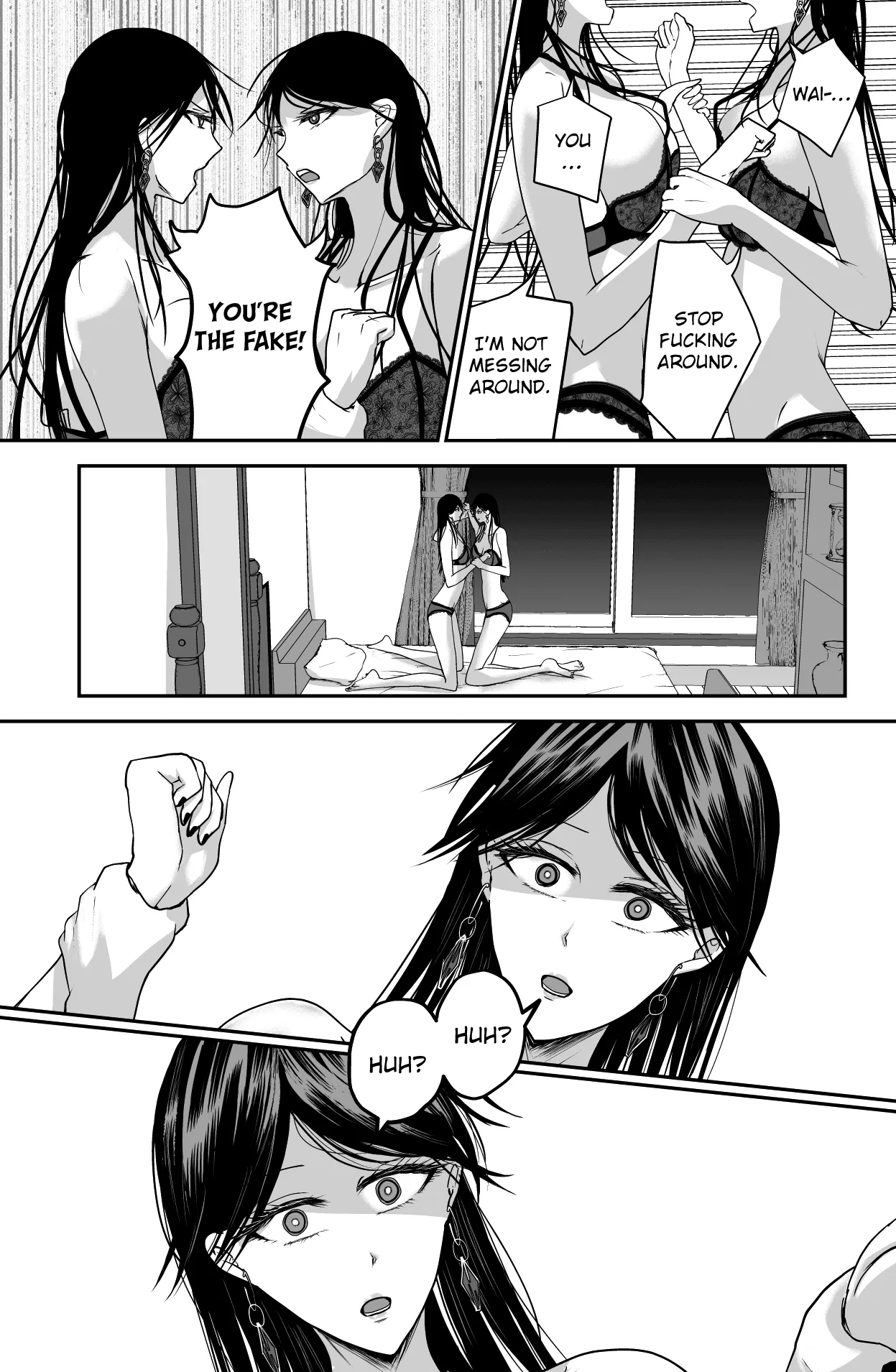 Black Canvas page 22 original parody - cunnilingus females only hentai manga - read online free