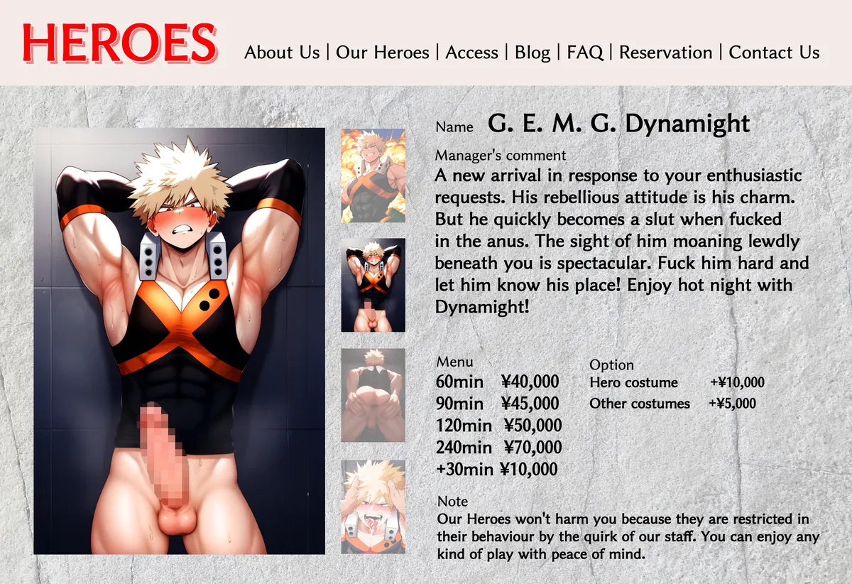 Defeated Hero 敗北英雄 page 16 my hero academia parody - yaoi hentai manga - read online free