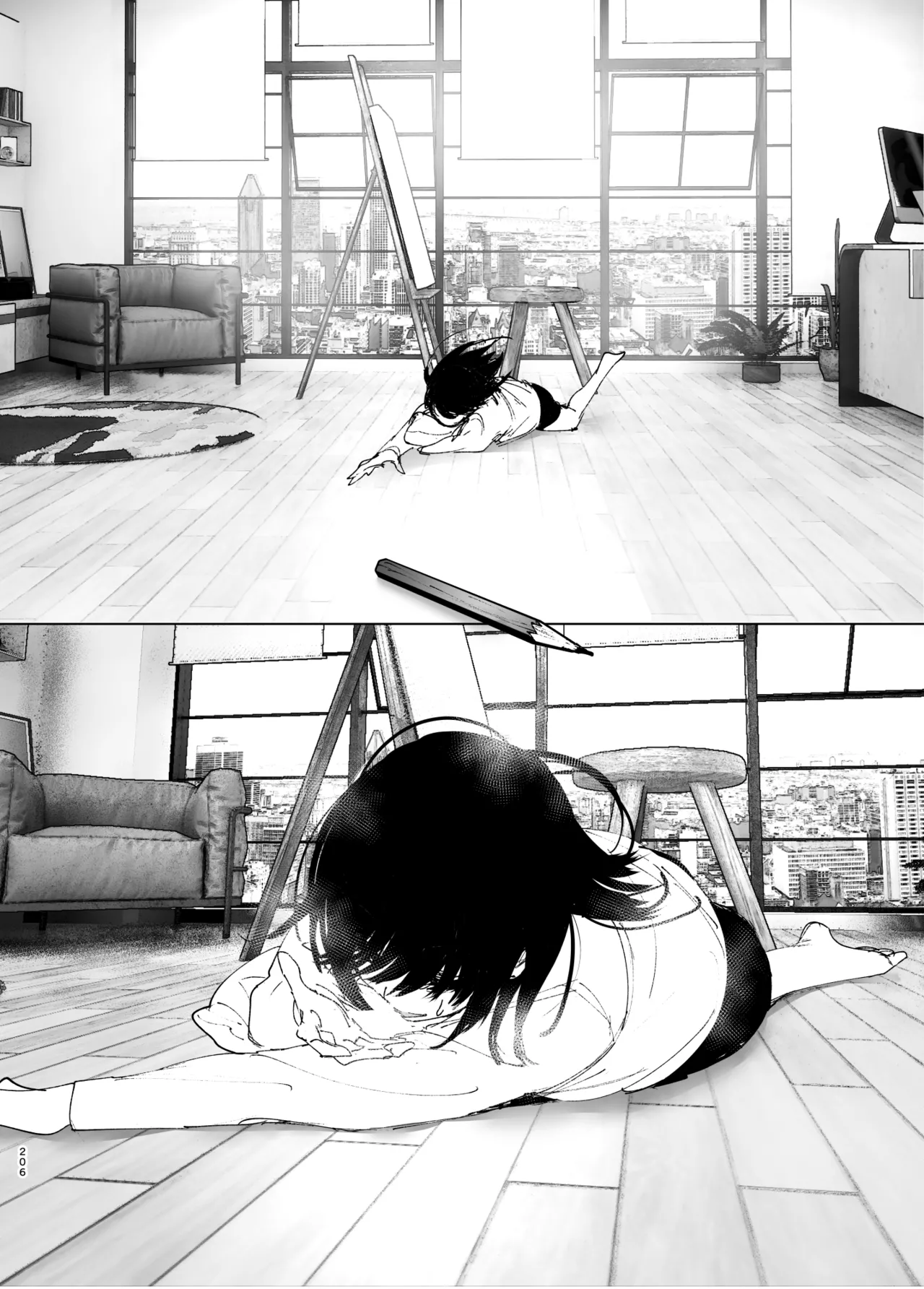 Monogatari no youni page 205 original parody - big breasts story arc hentai manga - read online free