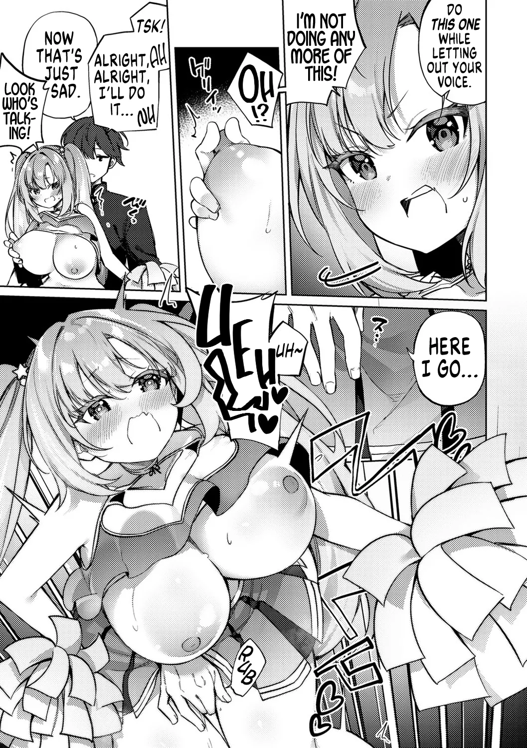 [Kanmuri] Furefure Ganbare TSCheerleader | Go-go-go, Do Your Best! TS Cheerleader (TS Syndrome!) [English] [GTF] page 9 - squirting big breasts hentai manga - read online free