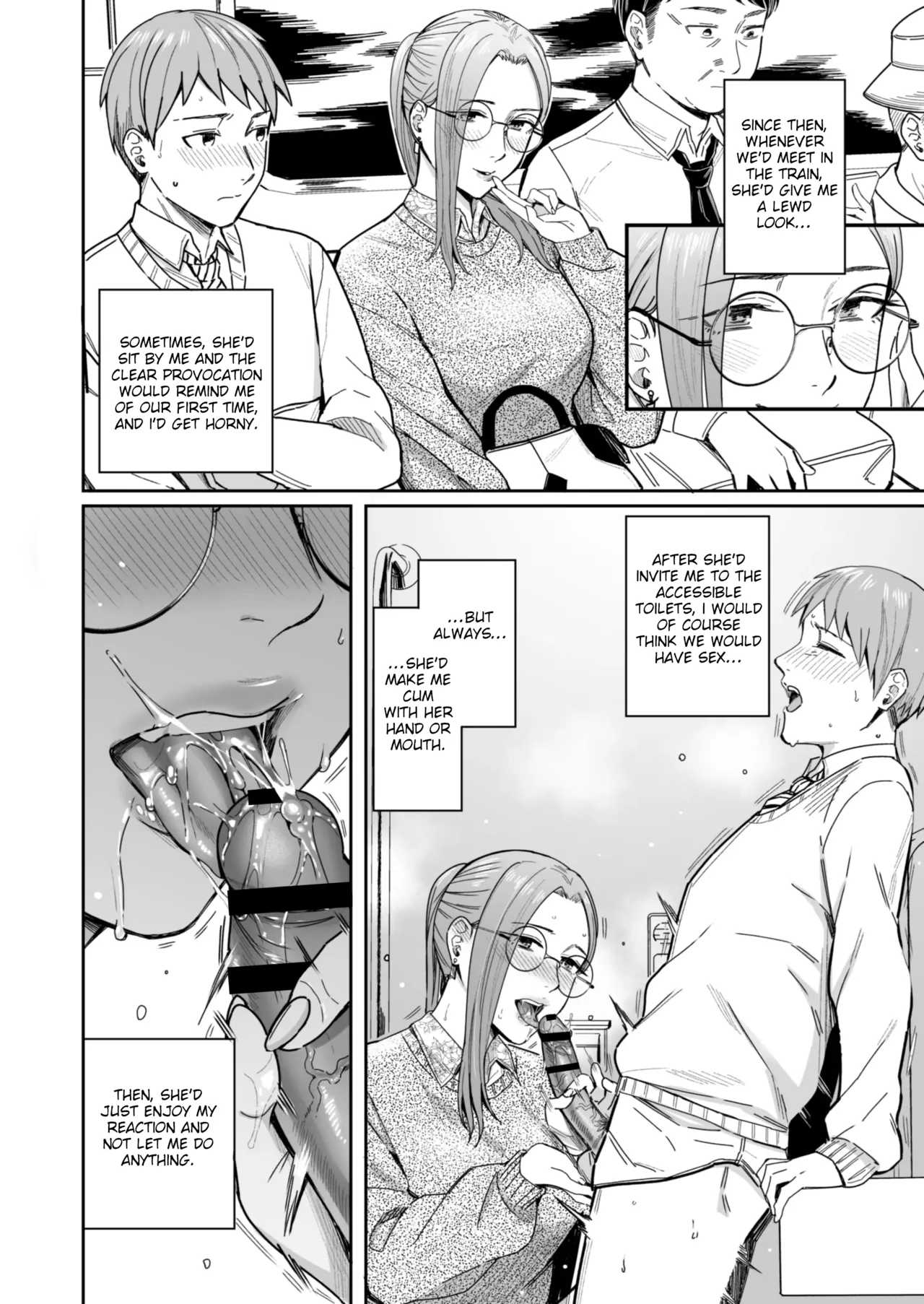 Shiranai Josei kara Gazou Kyouyuu de Eroi Jidori ga Okuraretekita Hanashi | A Story About How I Got Sent Lewd Selfies From A Woman I Didn't Know page 35 original parody - milf kissing hentai manga - read online free