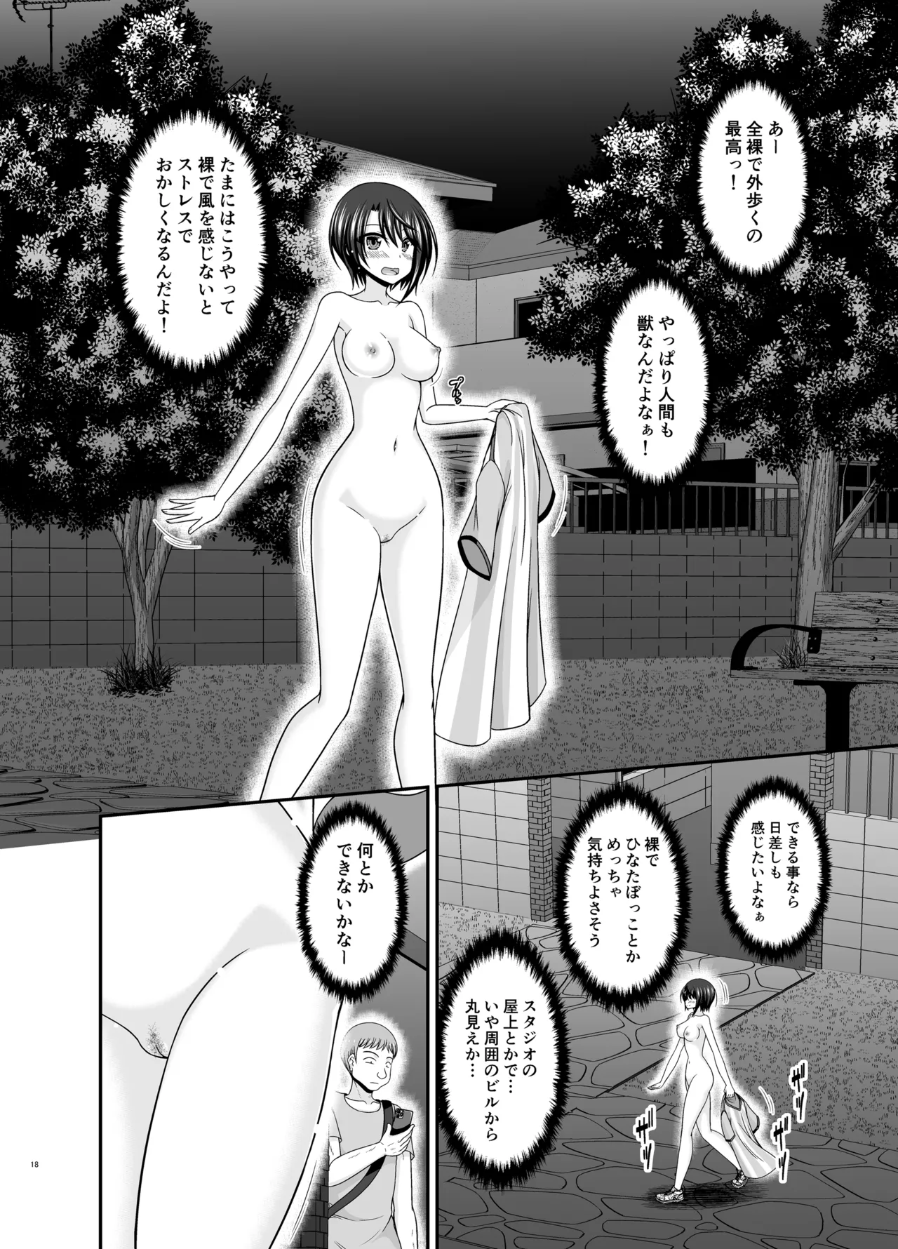 Toaru Vtuber no Stress Kaishouhou page 17 featuring oozora subaru hololive parody - exhibitionism mosaic censorship hentai manga - read online free