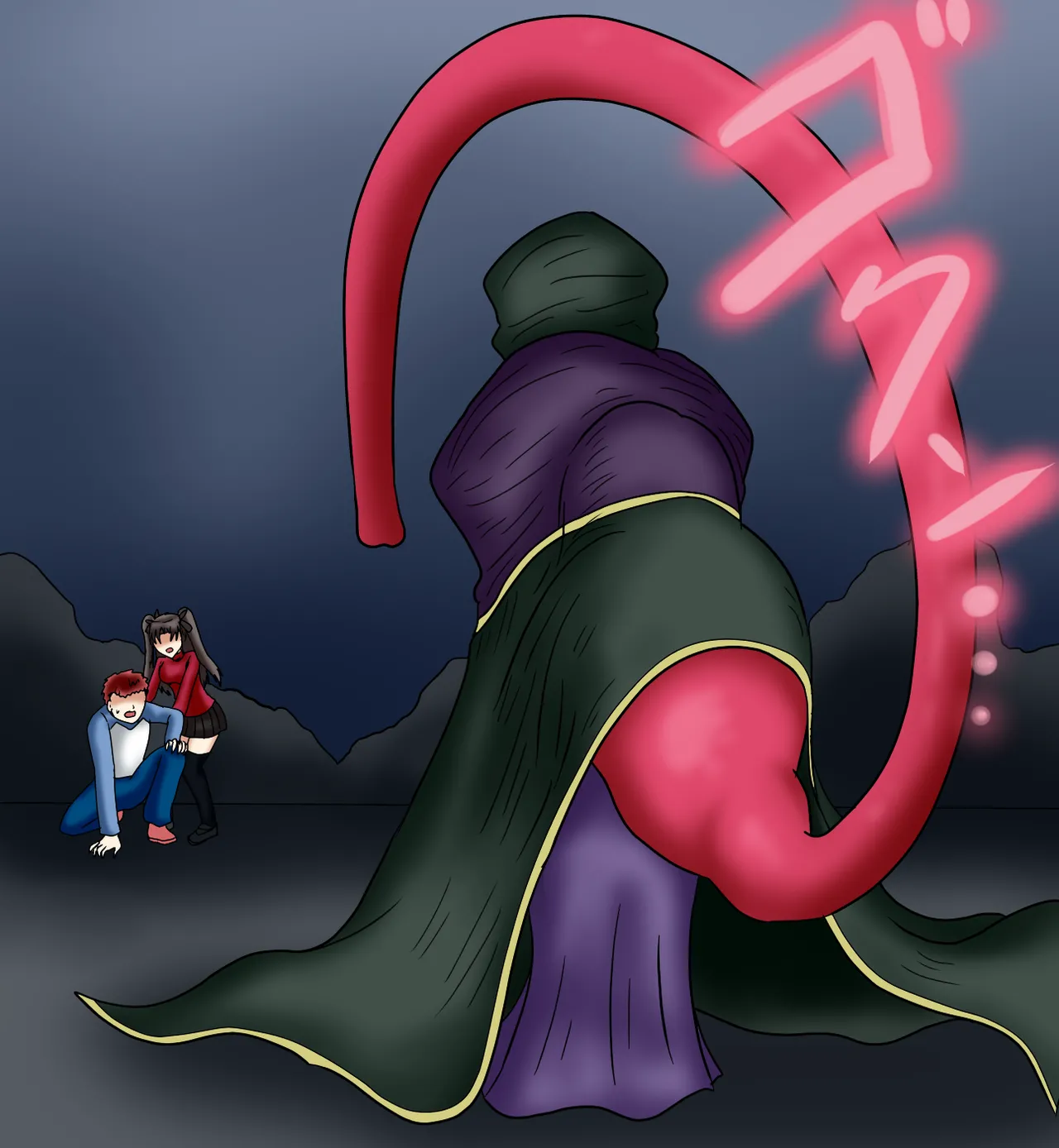 アルトリア吸収メディア第一章 リメイク＋大幅追加改修（完全版） page 114 featuring caster fate stay night parody - vore tailphagia hentai manga - read online free