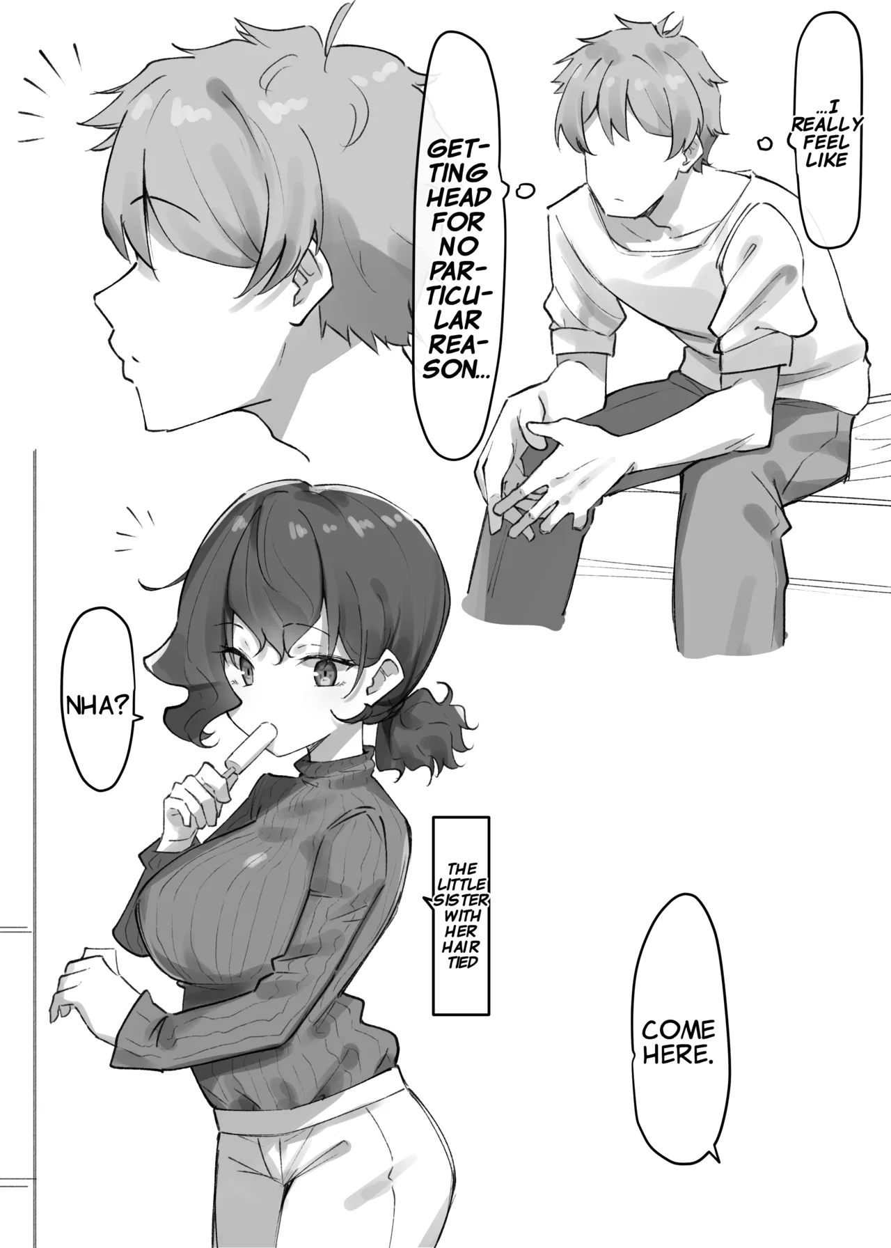 [MM] Imouto Series | Kiss-loving Mei-chan page 107 - big breasts swimsuit hentai manga - read online free