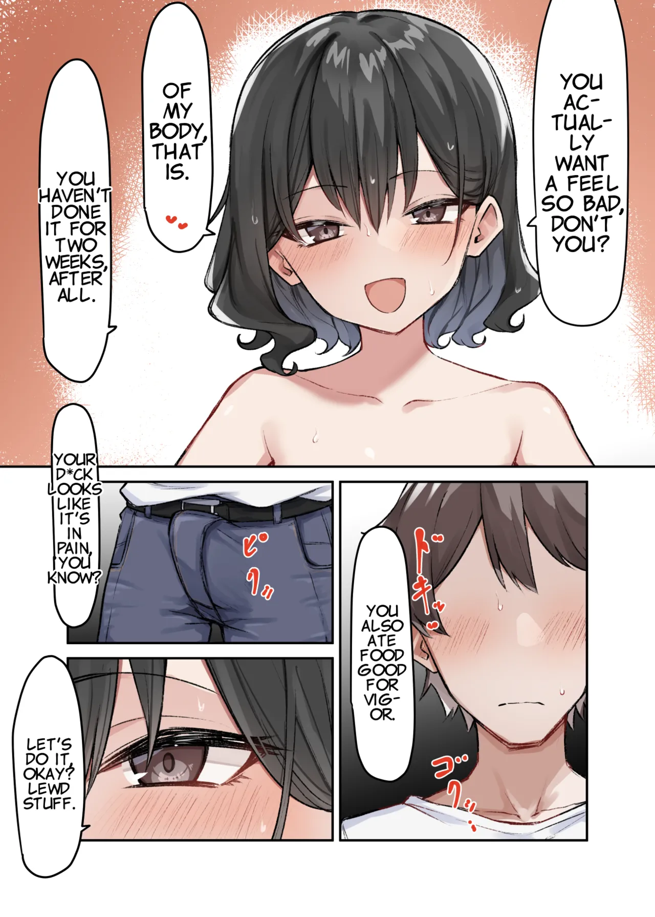 [MM] Imouto Series | Kiss-loving Mei-chan page 190 - big breasts swimsuit hentai manga - read online free