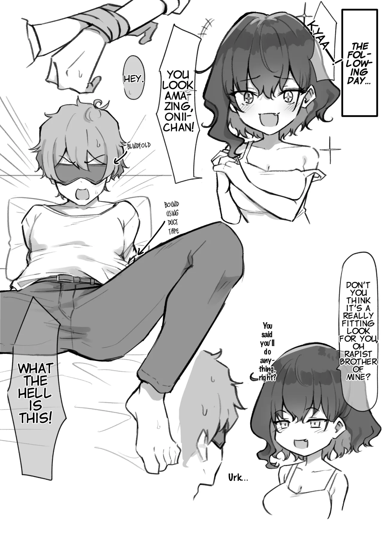 [MM] Imouto Series | Kiss-loving Mei-chan page 21 - big breasts swimsuit hentai manga - read online free