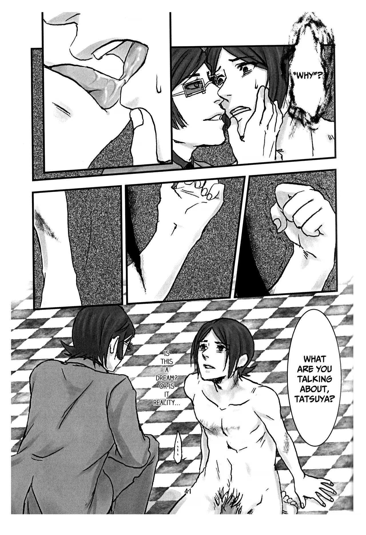 BAD END page 42 featuring tatsuya suou persona 2 parody - males only incest hentai manga - read online free