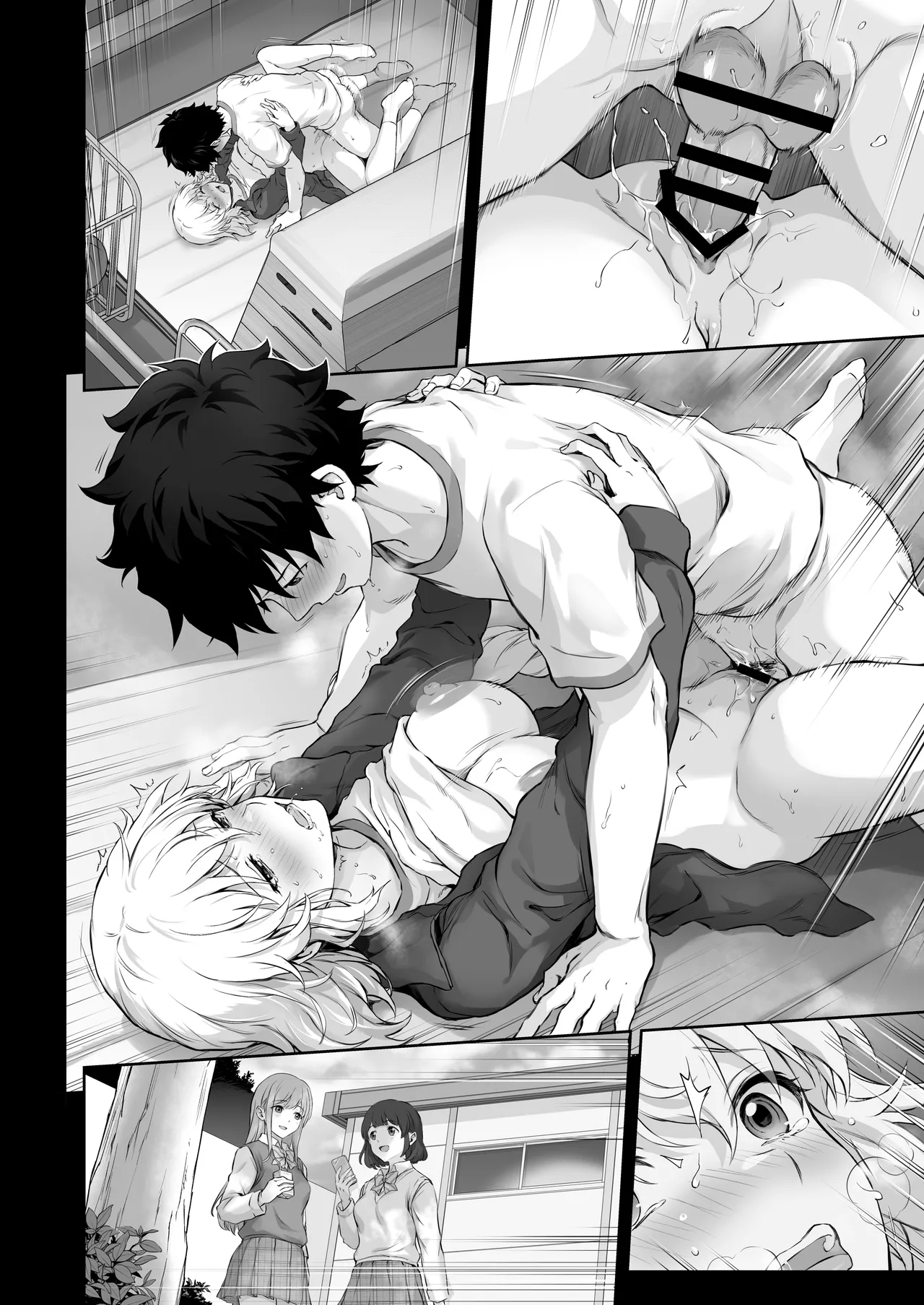 Koibito Jeanne d'Arc page 51 featuring jeanne darc fate grand order parody - big breasts schoolgirl uniform hentai manga - read online free