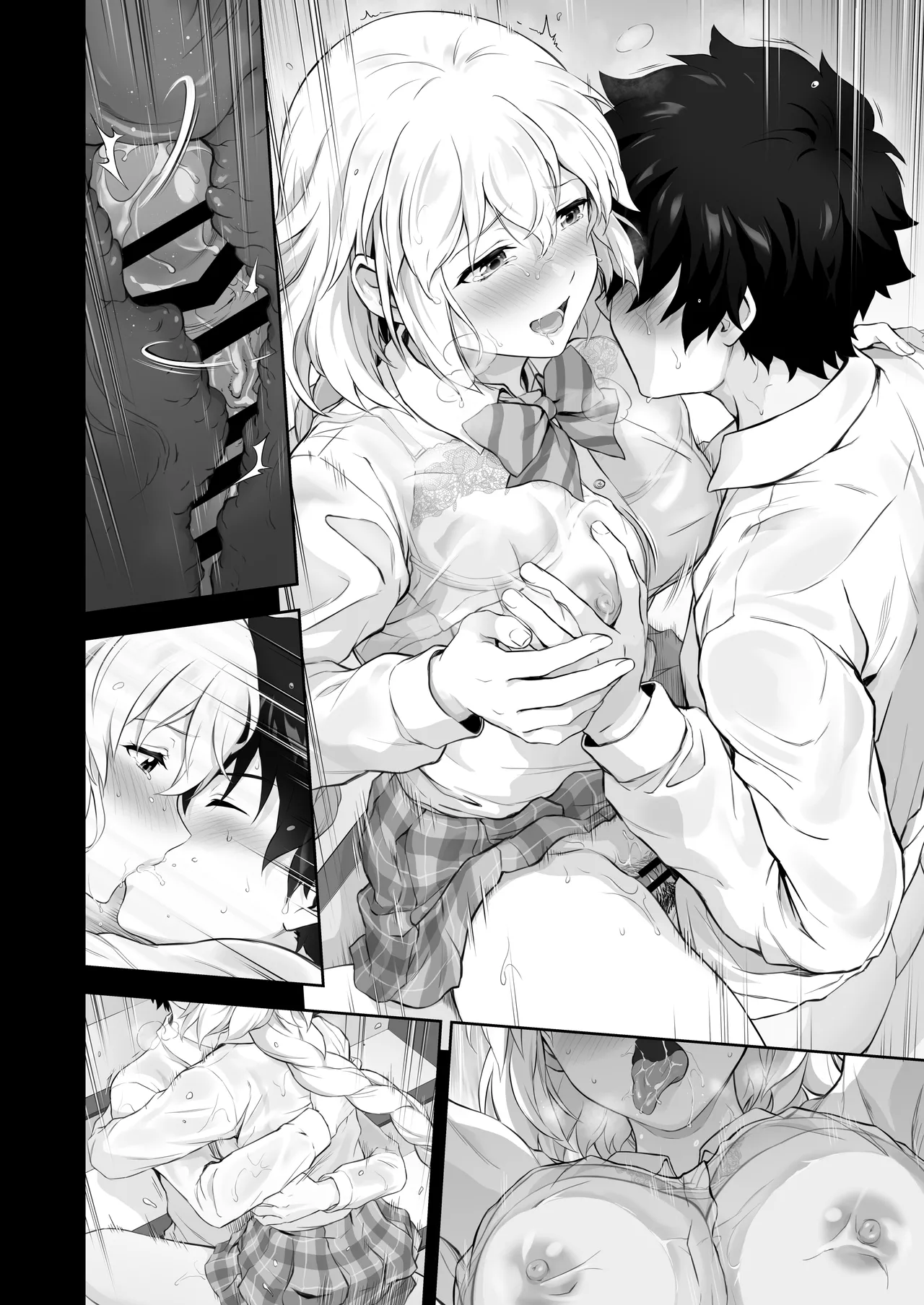 Koibito Jeanne d'Arc page 61 featuring jeanne darc fate grand order parody - big breasts schoolgirl uniform hentai manga - read online free