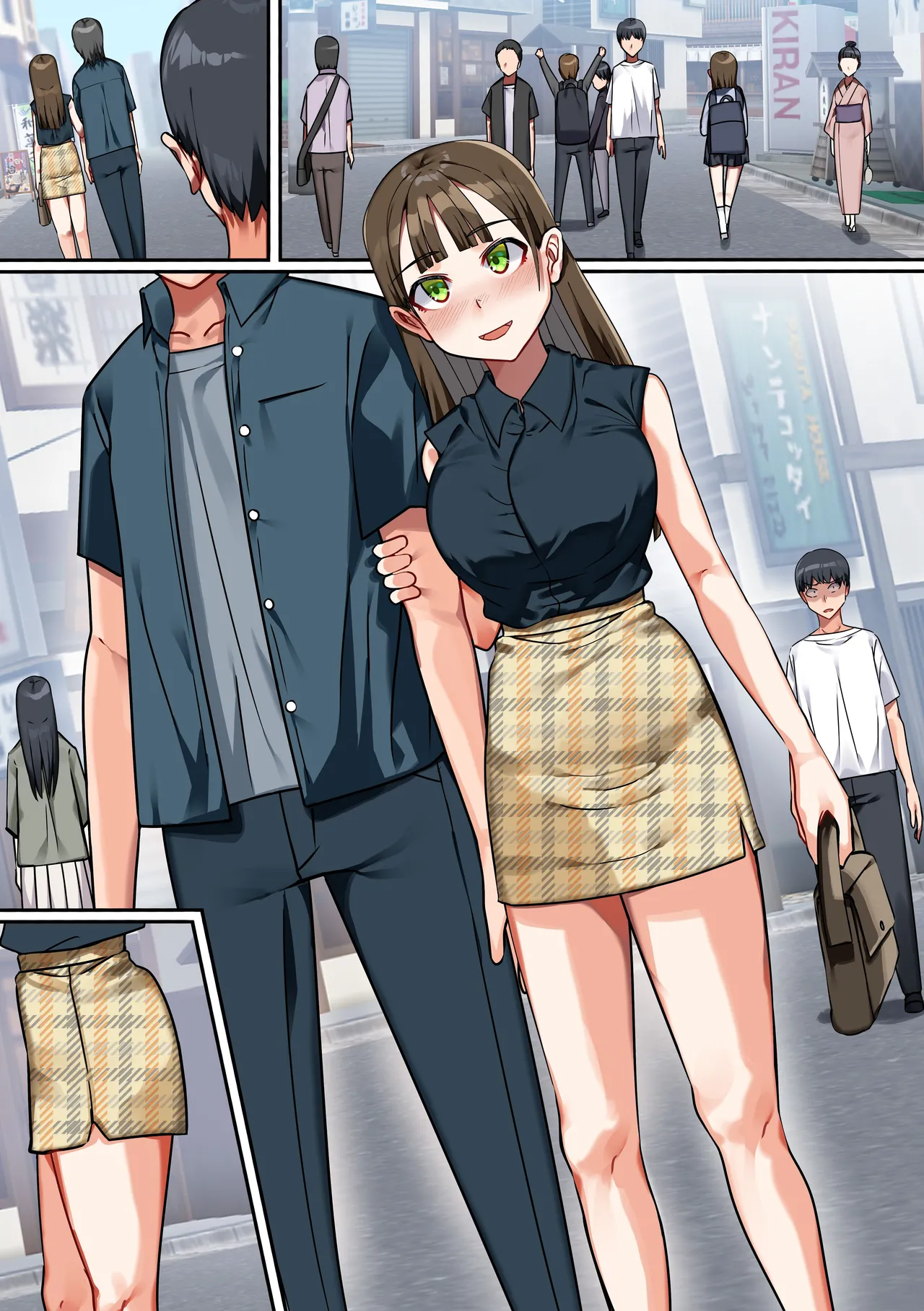 Jikan Teishi de Muteikou ni Shite, Kareshi no Tonari de Netotte Mitari, Oyakodon  Ajiwatte Mitari no Nama Houkai SEX page 27 original parody - time stop nakadashi hentai manga - read online free