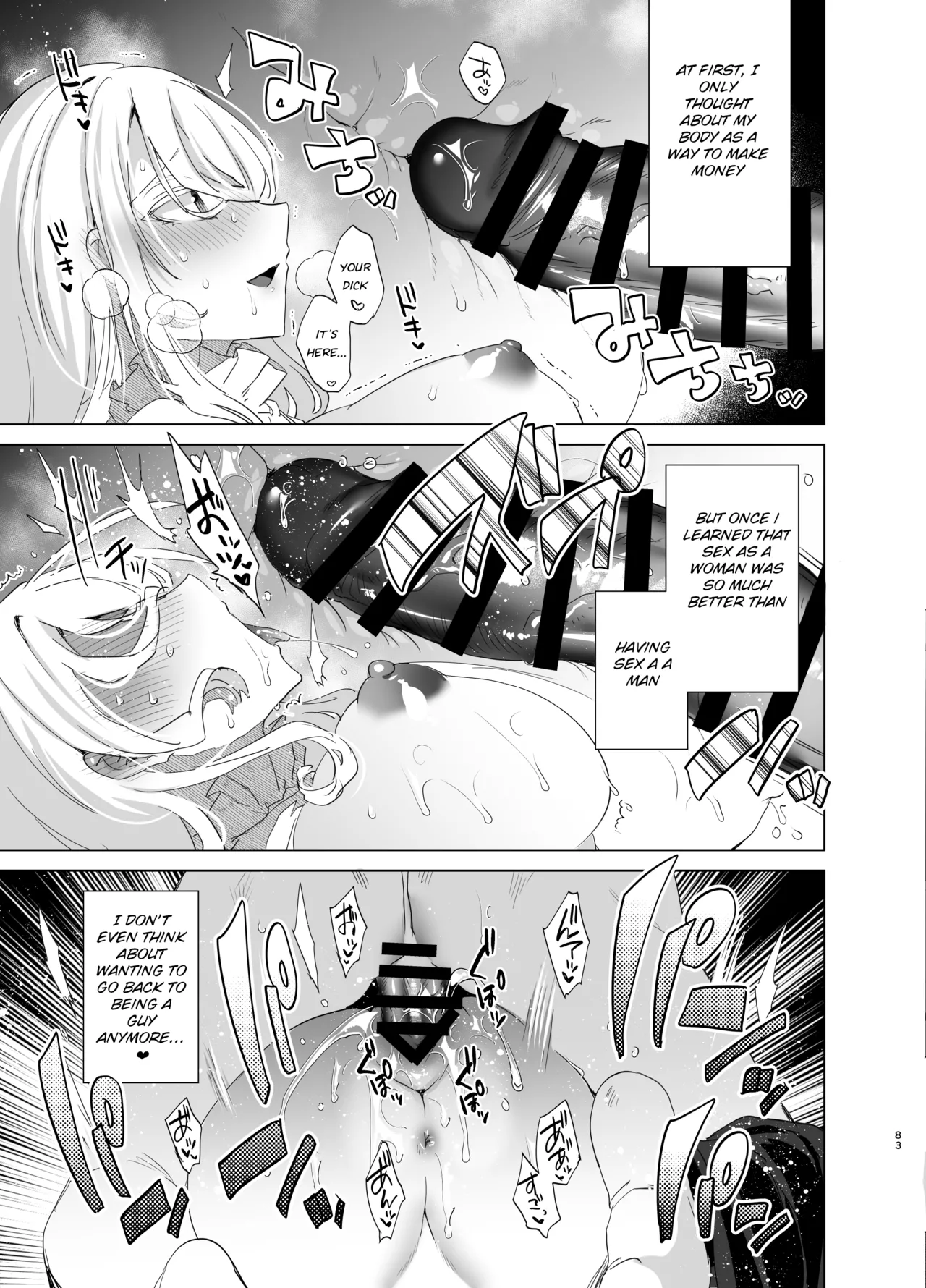 TS Fukushuu Revenge Soushuuhen | TS Fukushuu Revenge Compilation page 83 original parody - transformation big breasts hentai manga - read online free