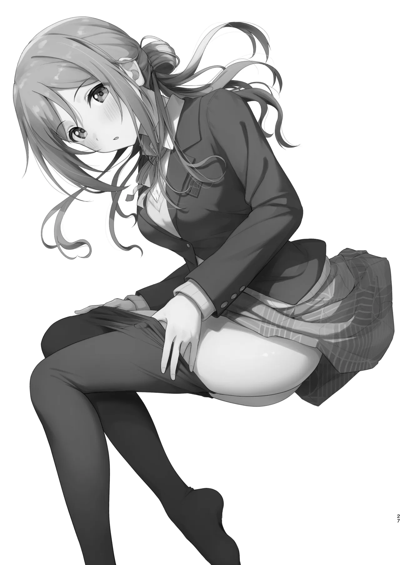 [Toyasuaina (Toyasu Aina)] Mistake Onee-chan - Mistake my sister. | 犯错的姐姐 (Gakuen IDOLM@STER) [Chinese] [Digital] page 26 featuring producer the idolmaster parody - schoolgirl uniform sole female hentai manga - read online free