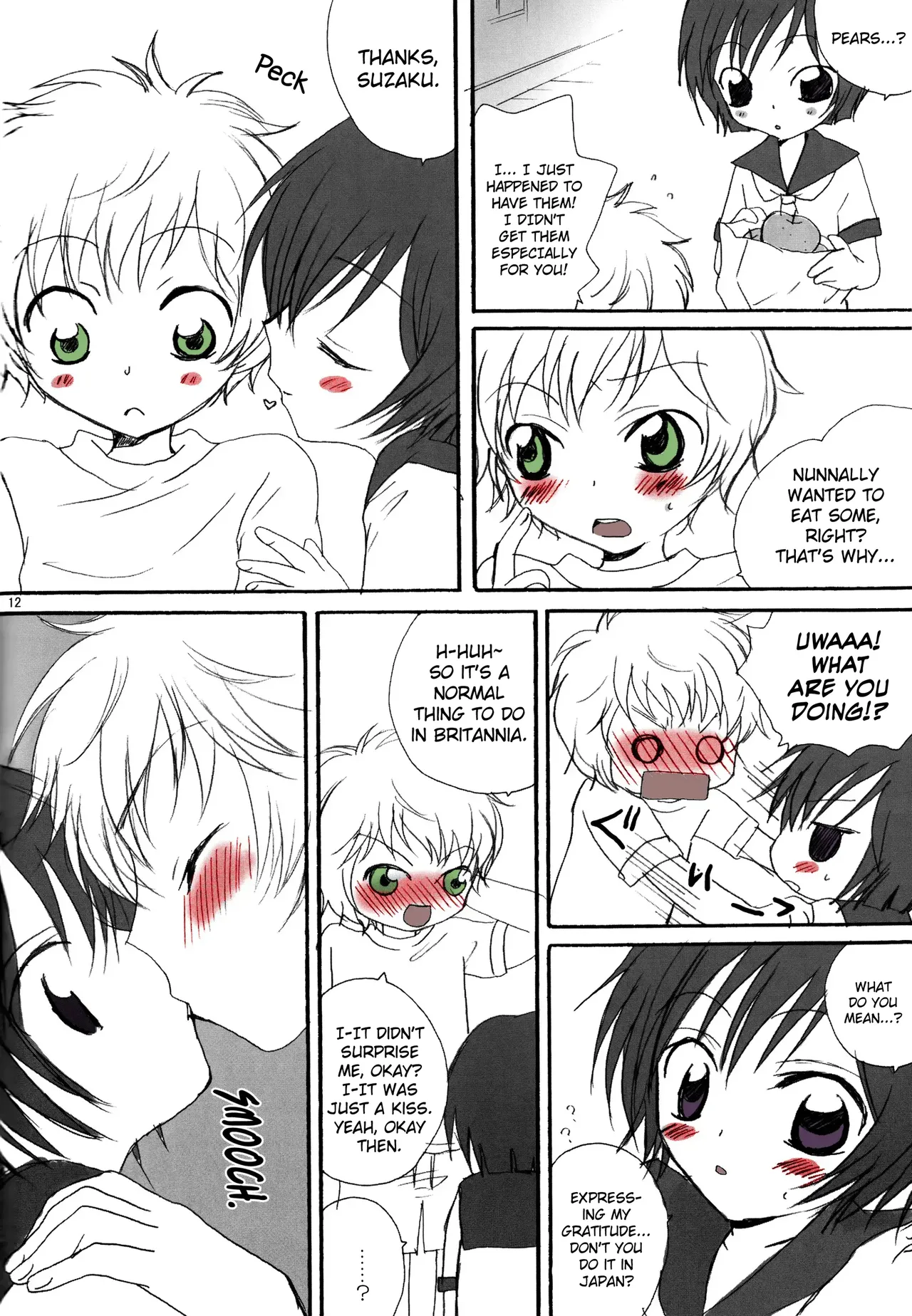 Konna Lelou ga Itara Boku wa mou...!! page 12 featuring lelouch vi britannia code geass parody - gender bender hentai manga - read online free