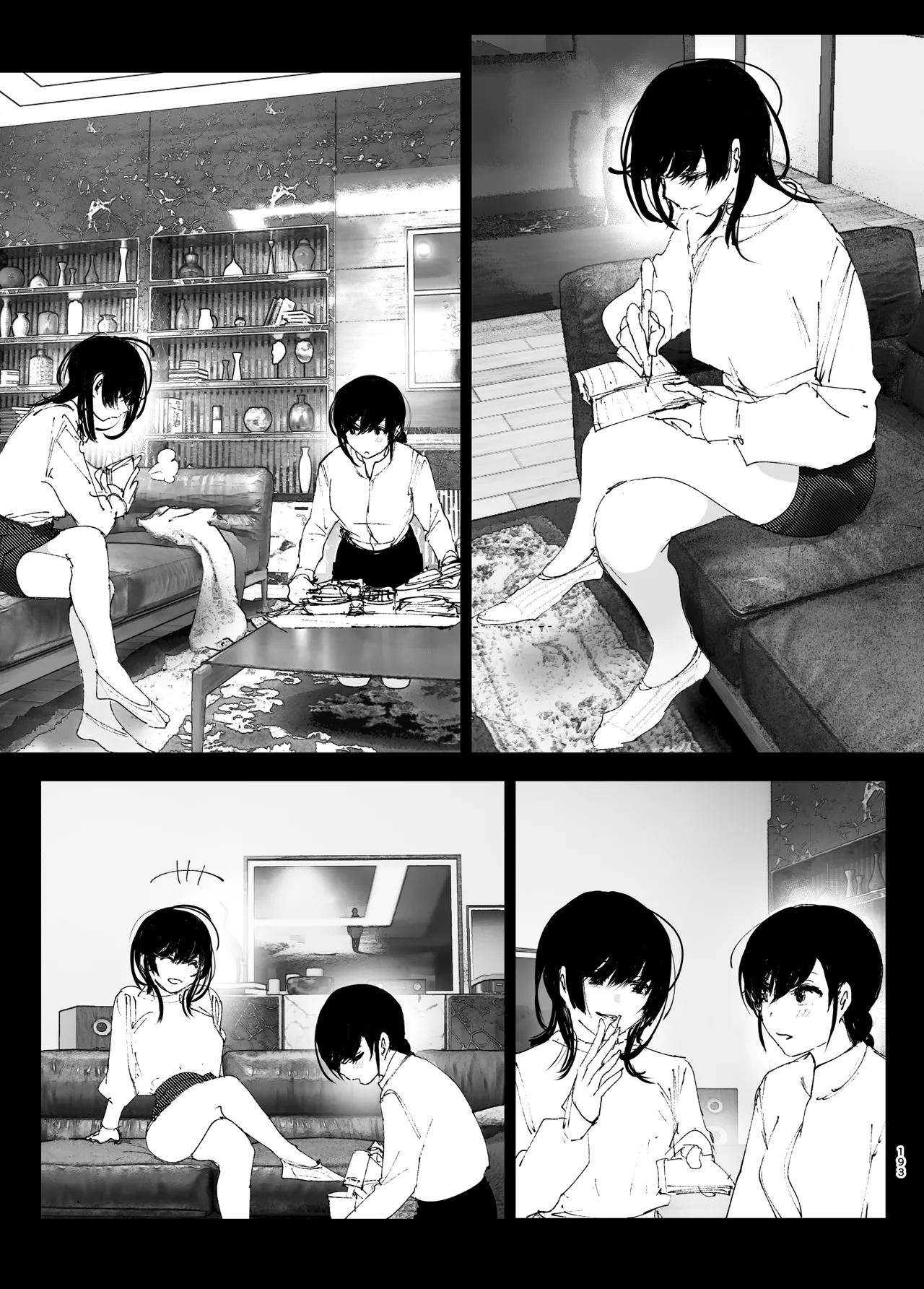Monogatari no youni | 正如我们共同谱写的故事那般 page 192 original parody - big breasts story arc hentai manga - read online free