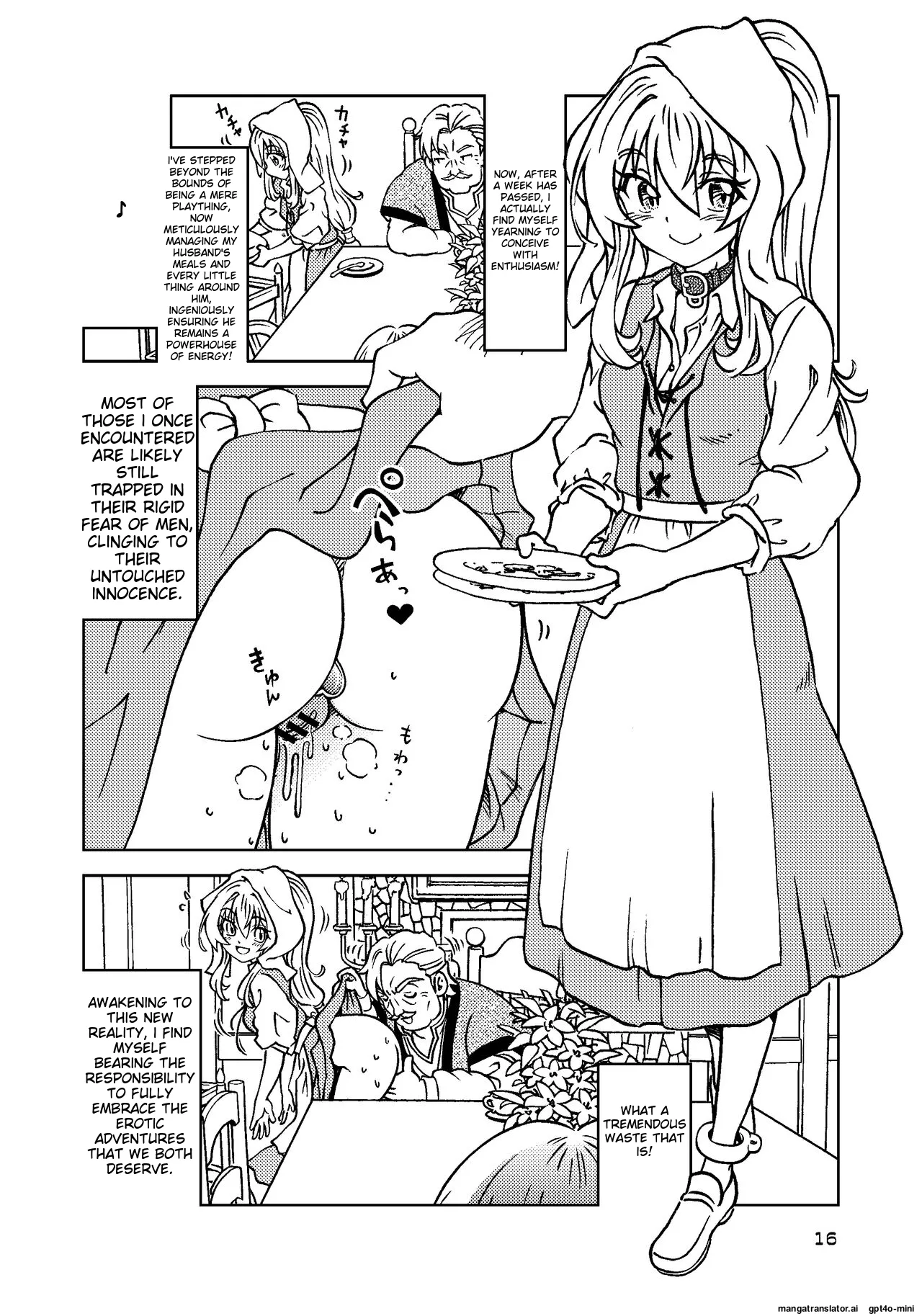 Tabitabi Nikki ni wa Shirusenakatta Koto. 5 page 15 featuring elaina majo no tabitabi parody - maid mmf threesome hentai manga - read online free