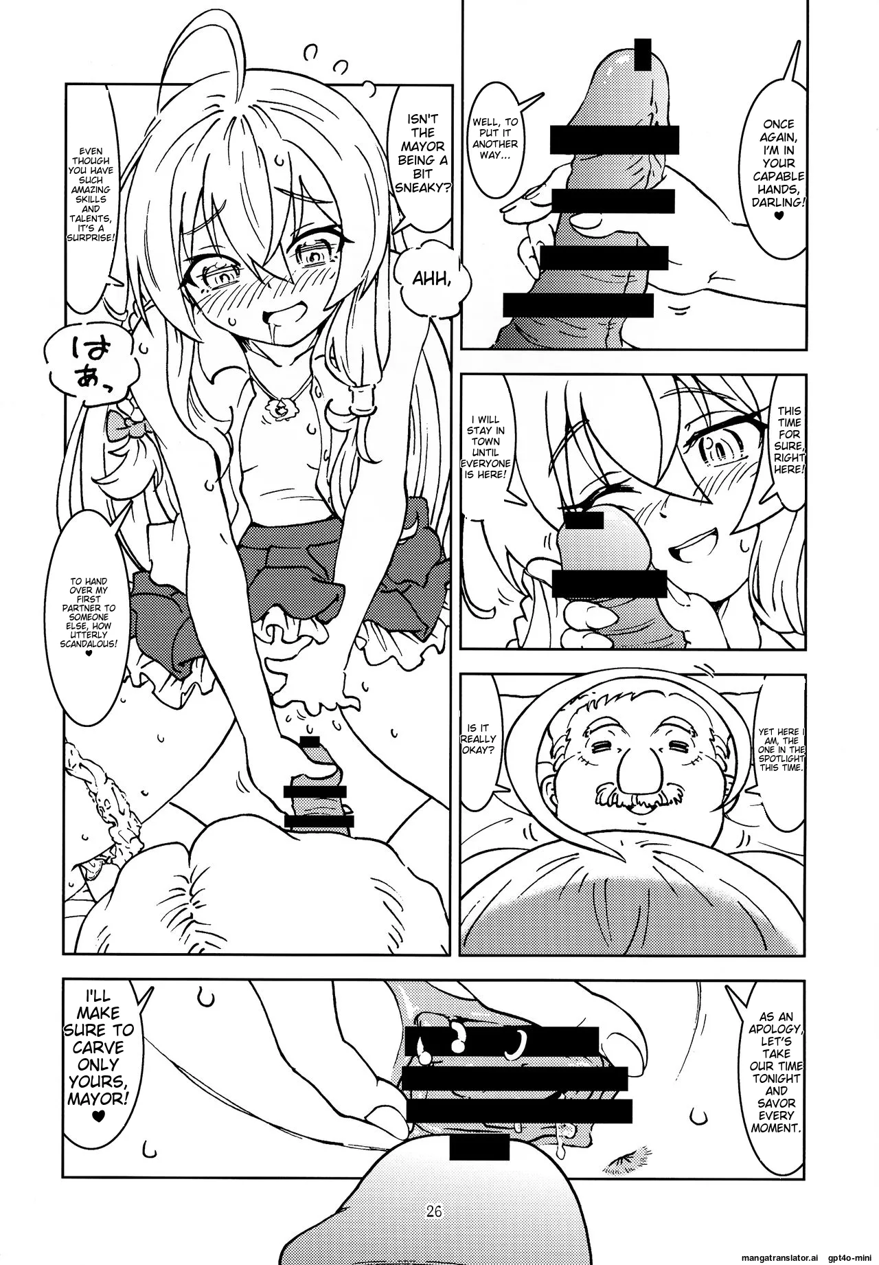 Tabitabi Nikki ni wa Shirusenakatta koto. page 27 featuring elaina majo no tabitabi parody - old man piercing hentai manga - read online free