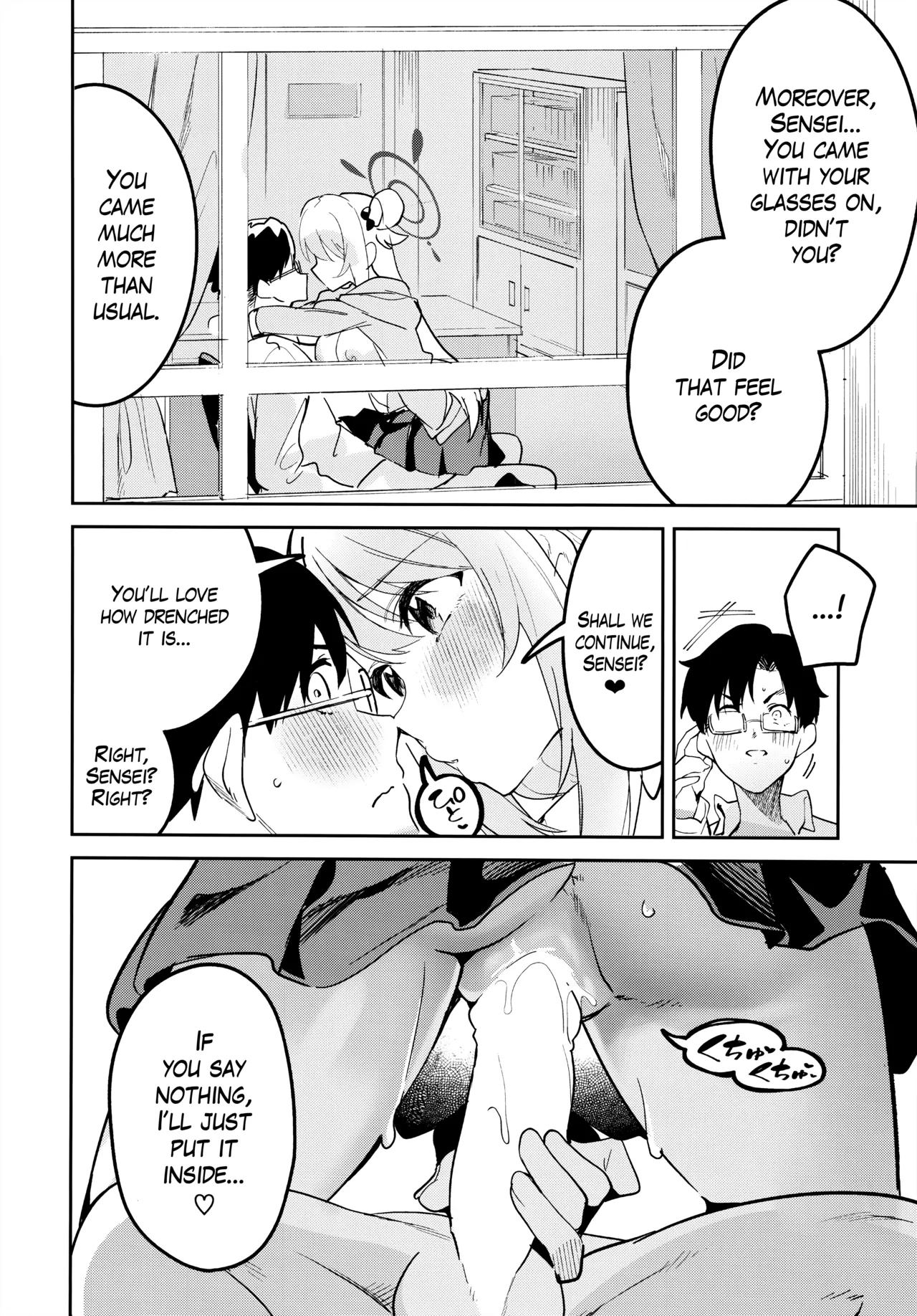 Ijiwaru na Seito | A Mischievous Student page 17 featuring nonomi izayoi blue archive parody - kissing big breasts hentai manga - read online free
