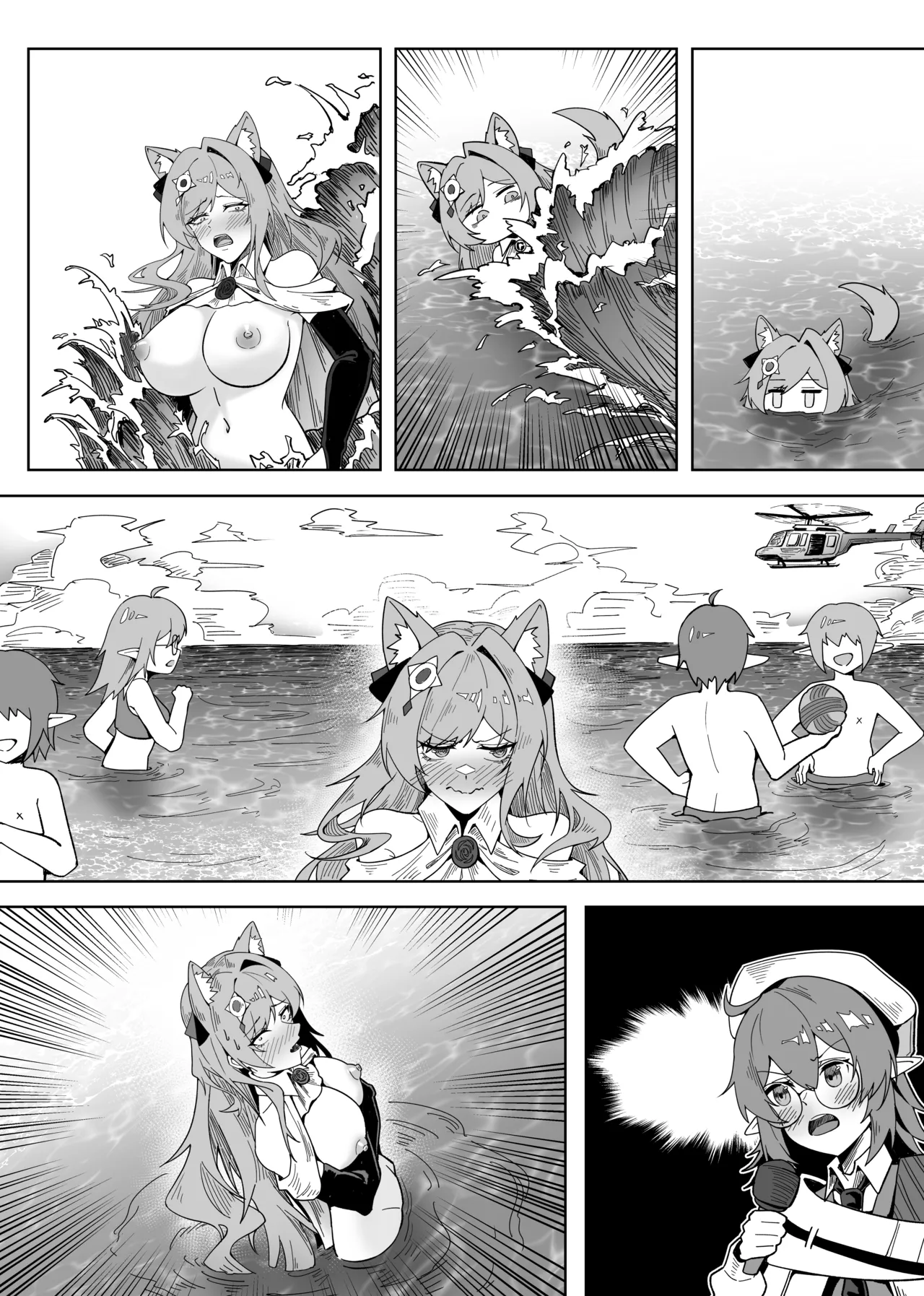 鸿雪大战小杜林 page 30 featuring pozemka arknights parody - uncensored sole female hentai manga - read online free