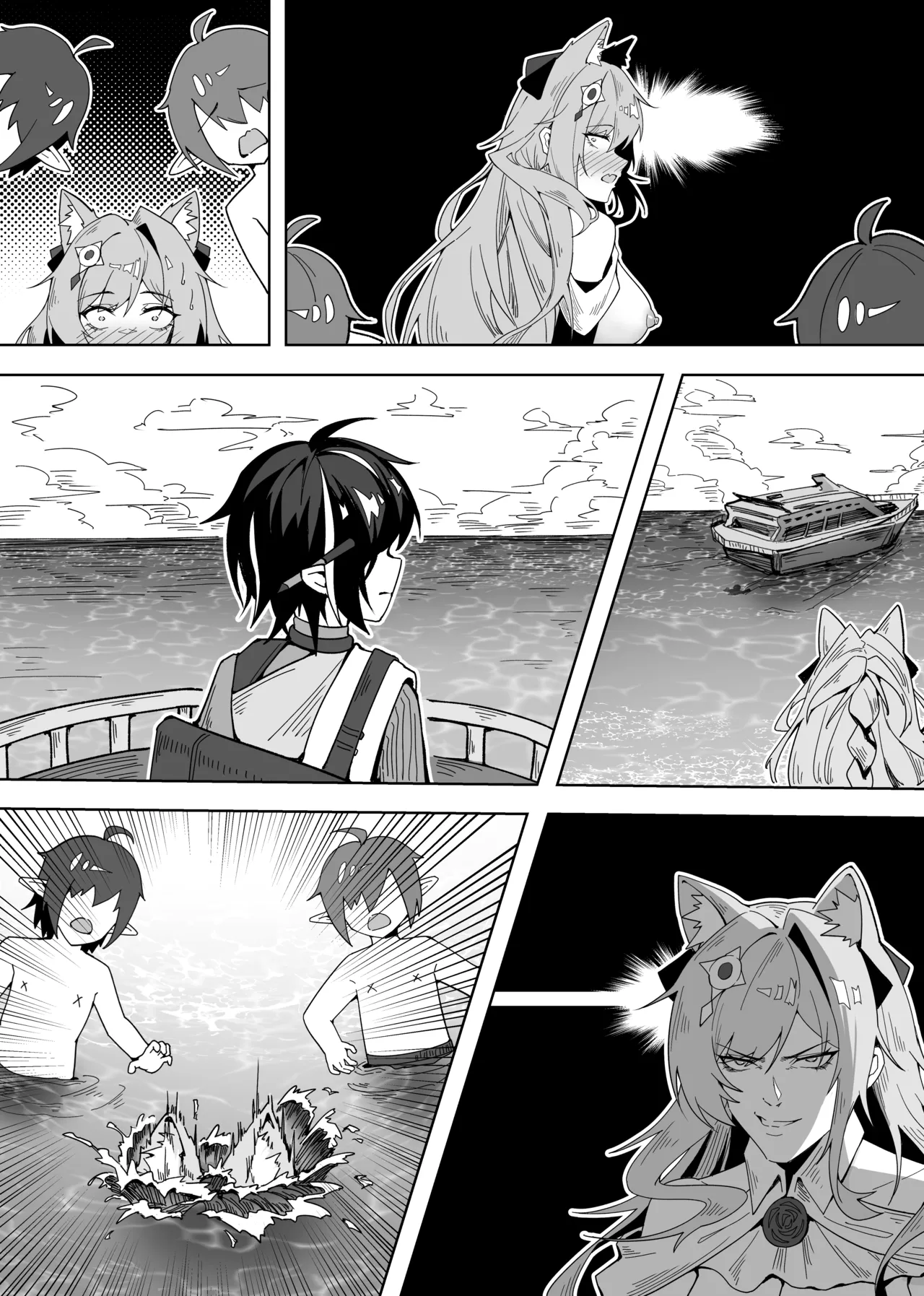 鸿雪大战小杜林 page 31 featuring pozemka arknights parody - uncensored sole female hentai manga - read online free