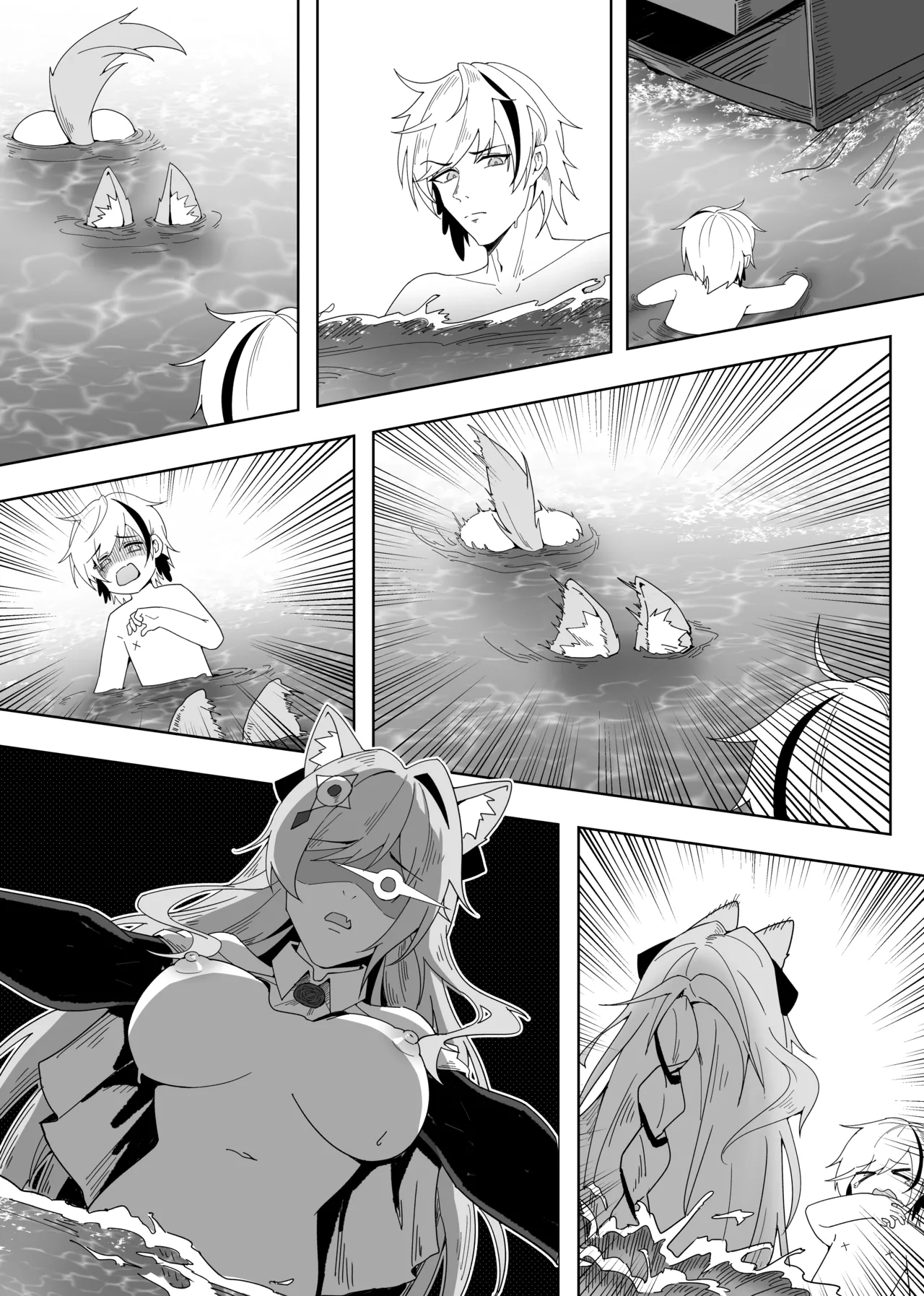 鸿雪大战小杜林 page 32 featuring pozemka arknights parody - uncensored sole female hentai manga - read online free