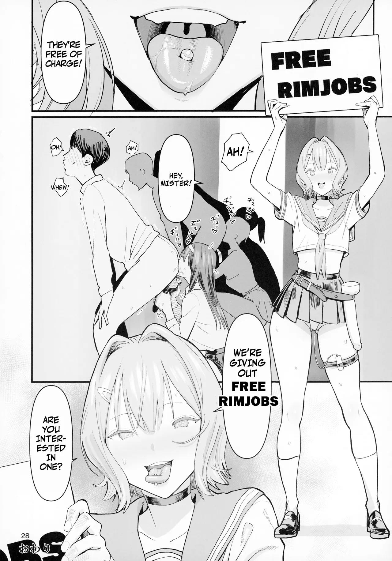 FREE RIMJOBS 2 page 26 original parody - big breasts piercing hentai manga - read online free