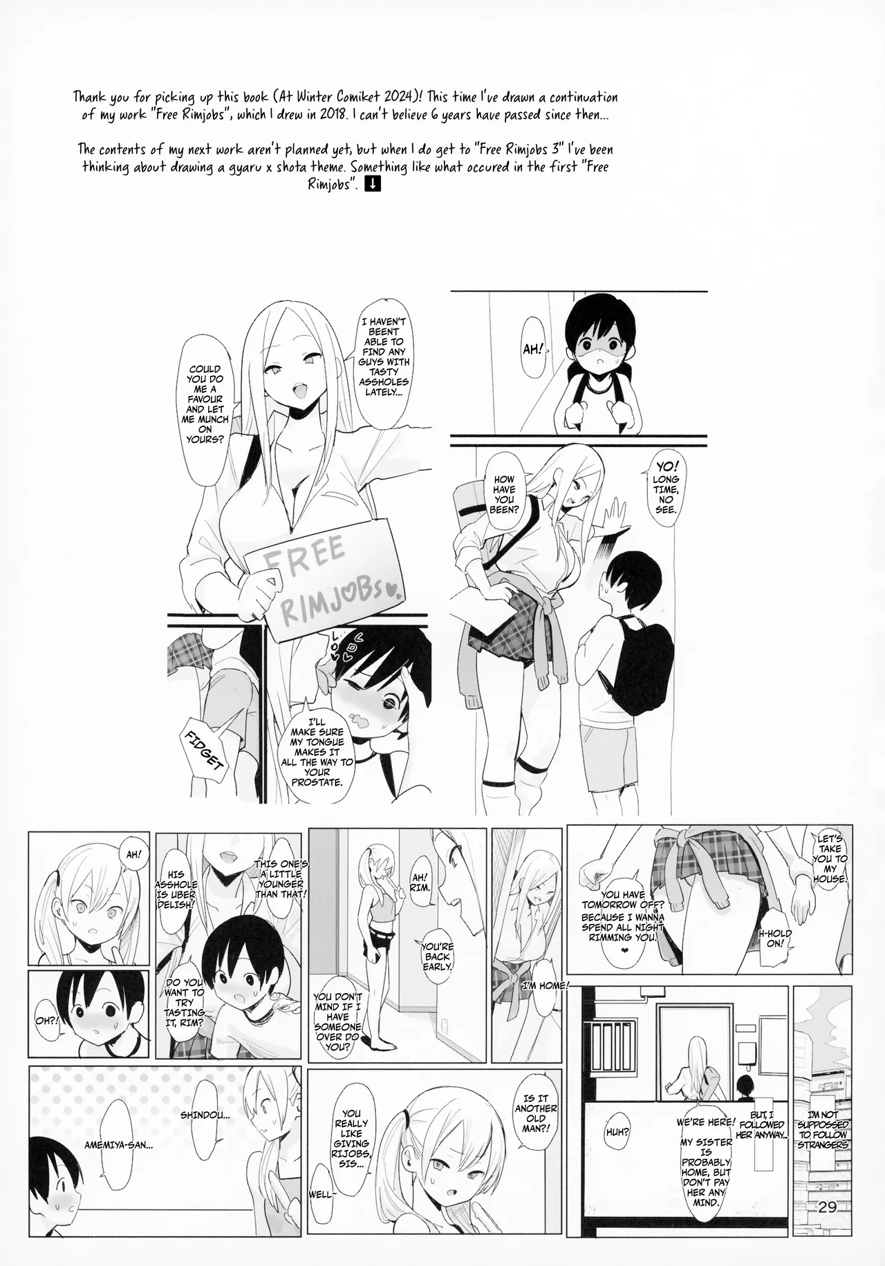 FREE RIMJOBS 2 page 27 original parody - big breasts piercing hentai manga - read online free