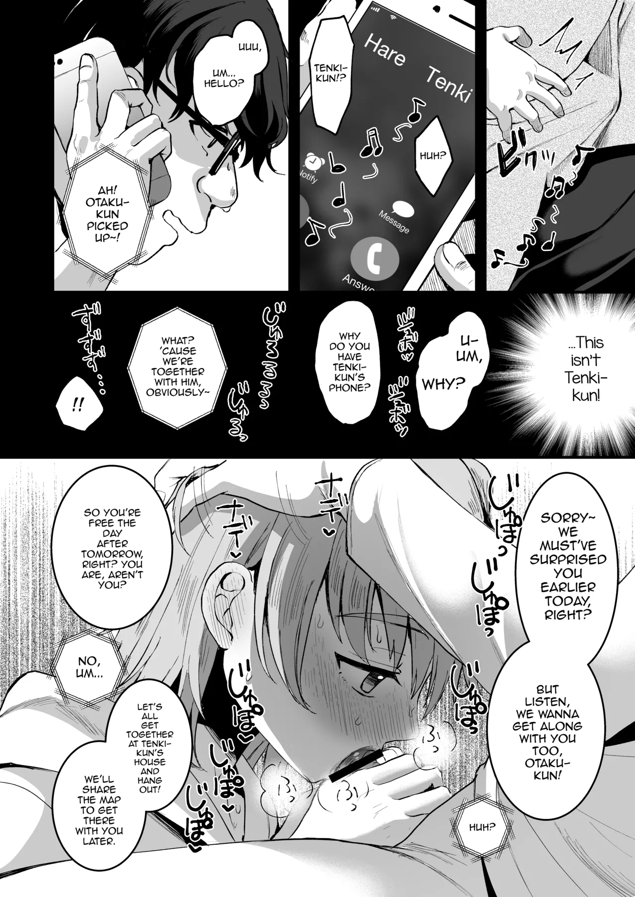 Otaku ni Yasashi Benki-kun. Jou page 13 original parody - sweating group hentai manga - read online free