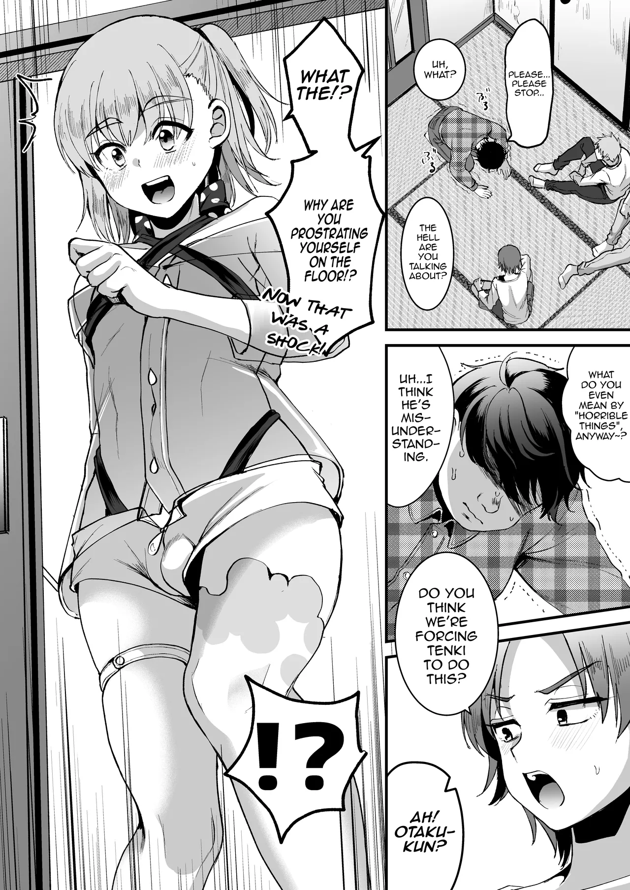 Otaku ni Yasashi Benki-kun. Jou page 15 original parody - sweating group hentai manga - read online free