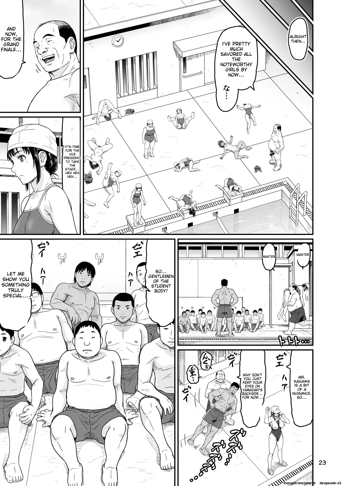 Eroi Koto Igai de Toki o Tomete wa Dame desu yo 3 page 23 original parody - big breasts swimsuit hentai manga - read online free