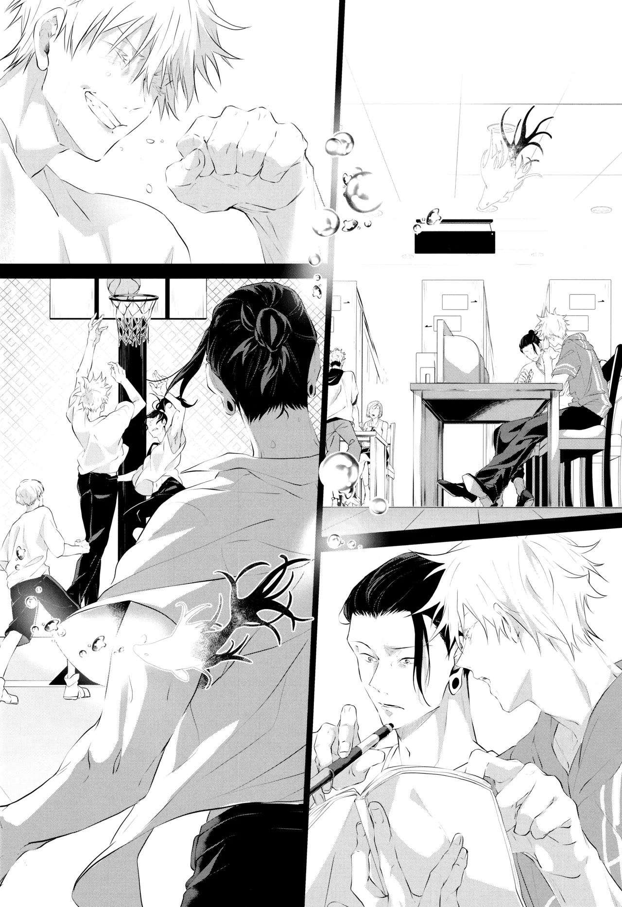 Andaguraundo ーZenpenー page 19 featuring satoru gojo jujutsu kaisen parody - males only yaoi hentai manga - read online free