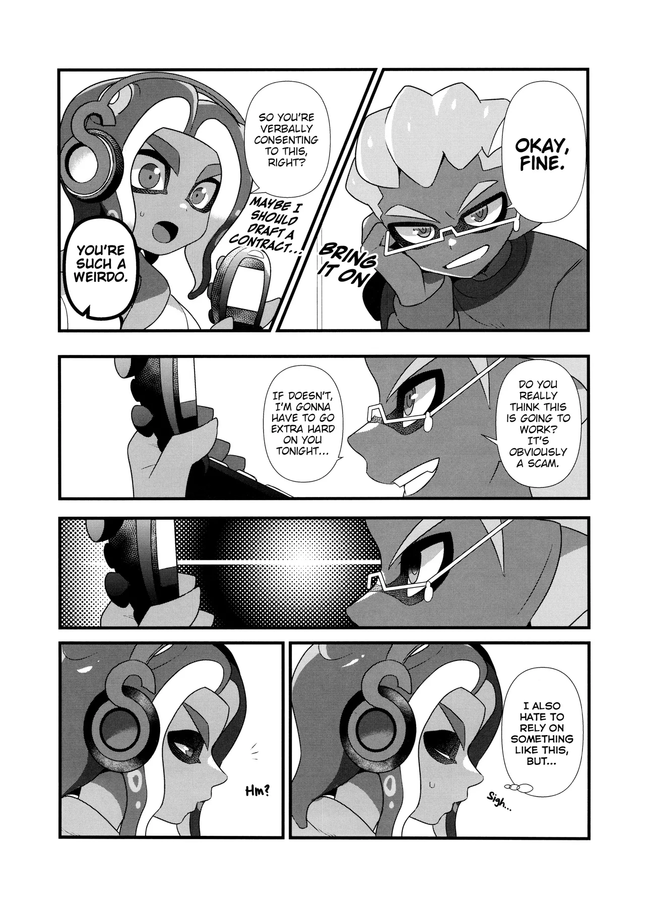 Hypnosis Marionette page 9 splatoon parody - anal dark skin hentai manga - read online free