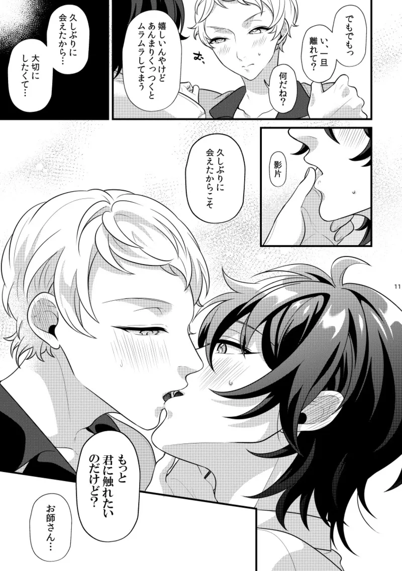 24 hours page 10 featuring mika kagehira ensemble stars parody - garter belt anal hentai manga - read online free