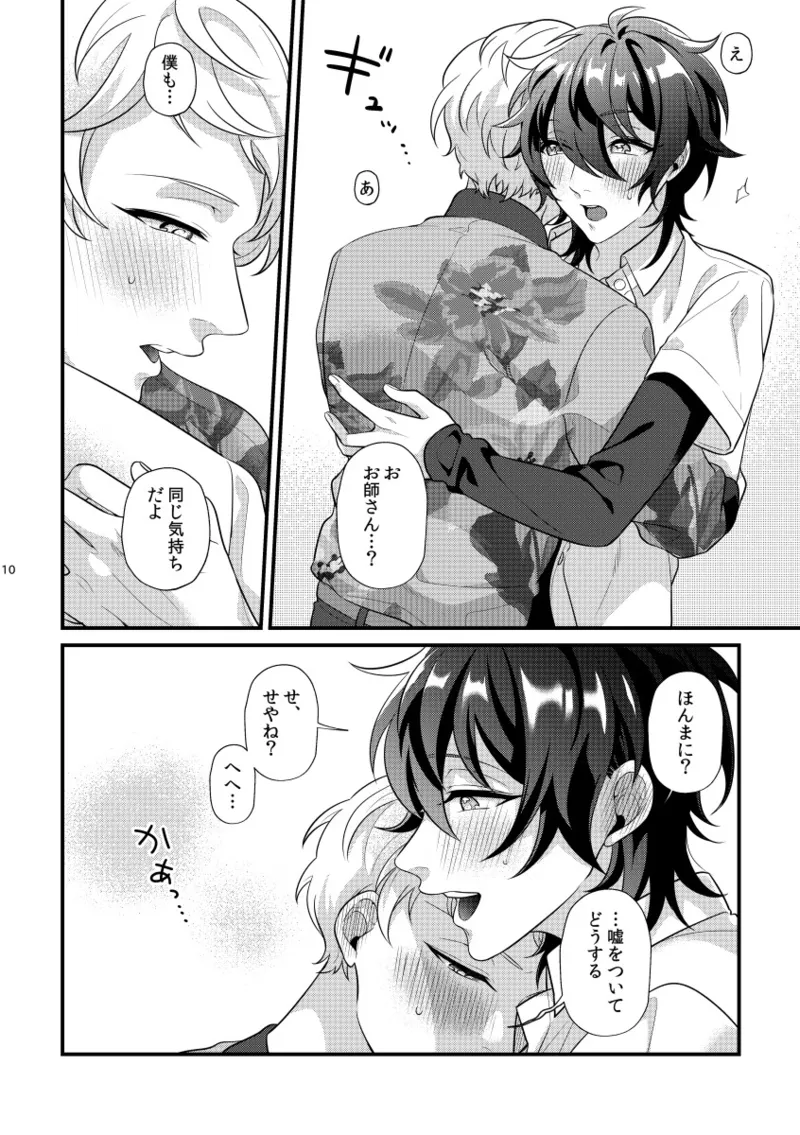 24 hours page 9 featuring mika kagehira ensemble stars parody - garter belt anal hentai manga - read online free