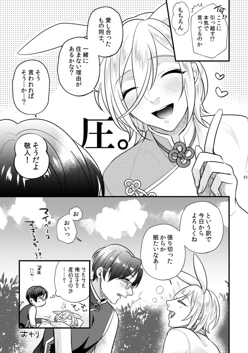 Koi, hitohira. page 32 featuring eichi tenshouin ensemble stars parody - scar schoolboy uniform hentai manga - read online free