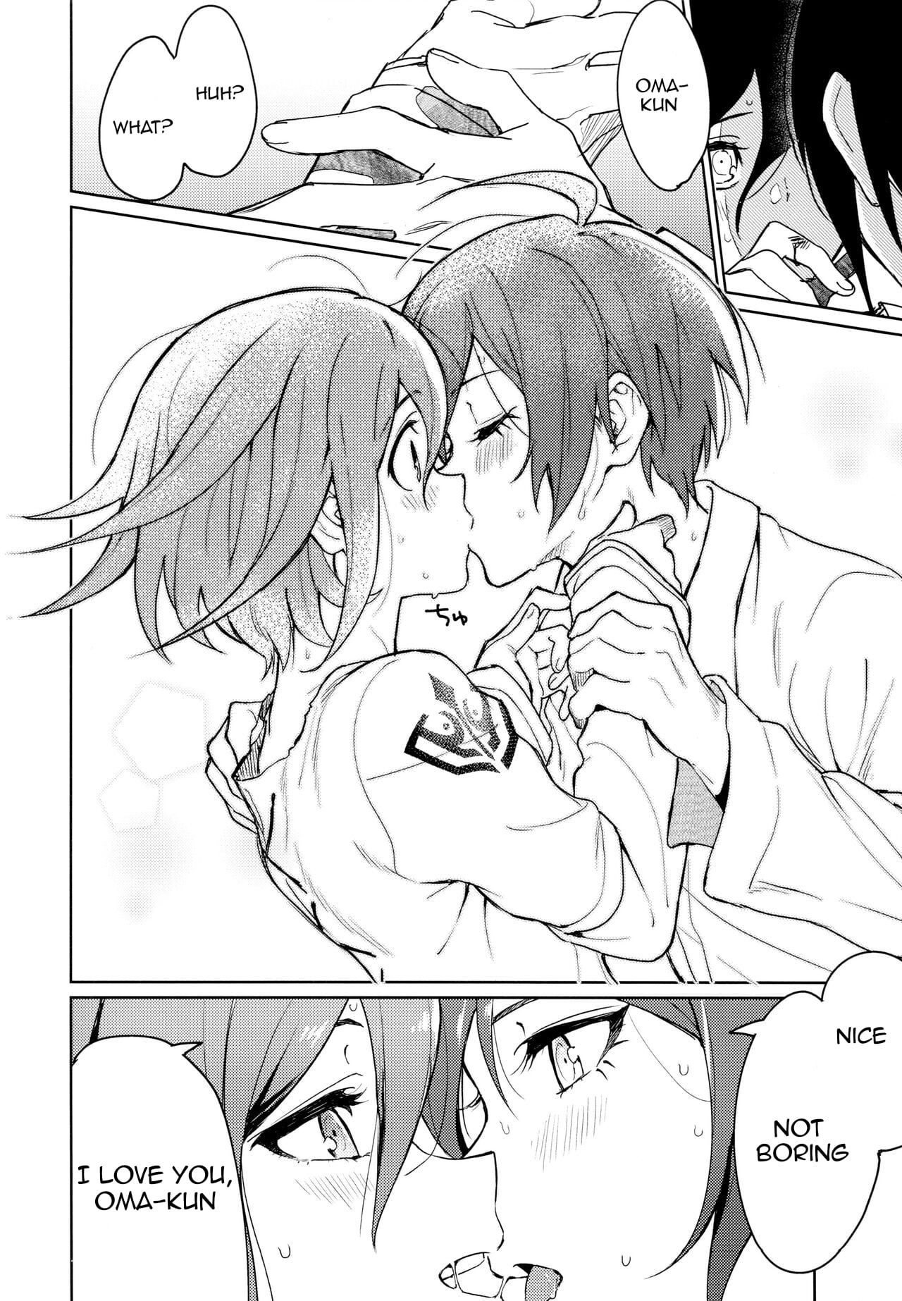 Hajimete no SEX Shinan page 28 featuring shuuichi saihara danganronpa parody - kissing virginity hentai manga - read online free